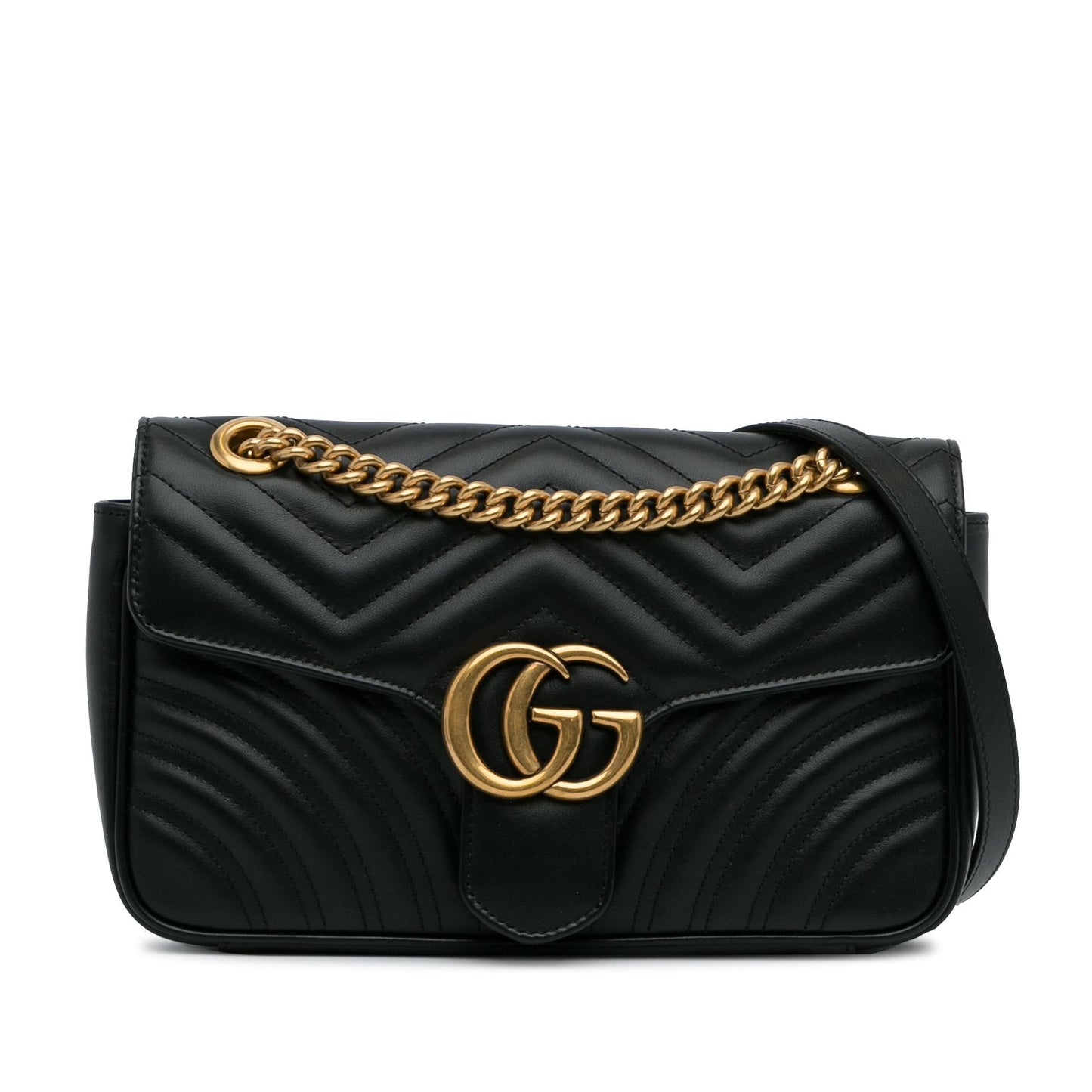 Gucci Small GG Marmont Matelasse Crossbody (SHG-DdfqLM)
