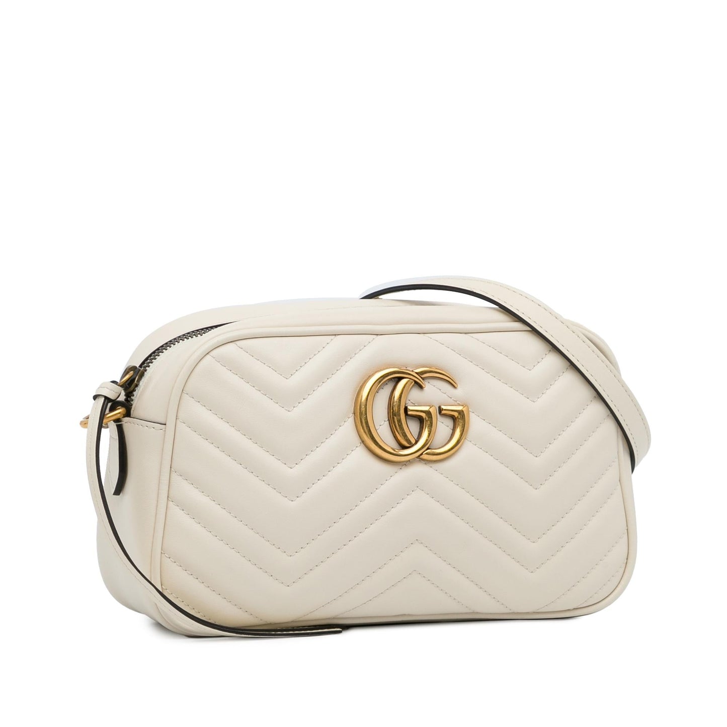 Gucci Small GG Marmont Matelasse Crossbody (SHG-XJh1aH)