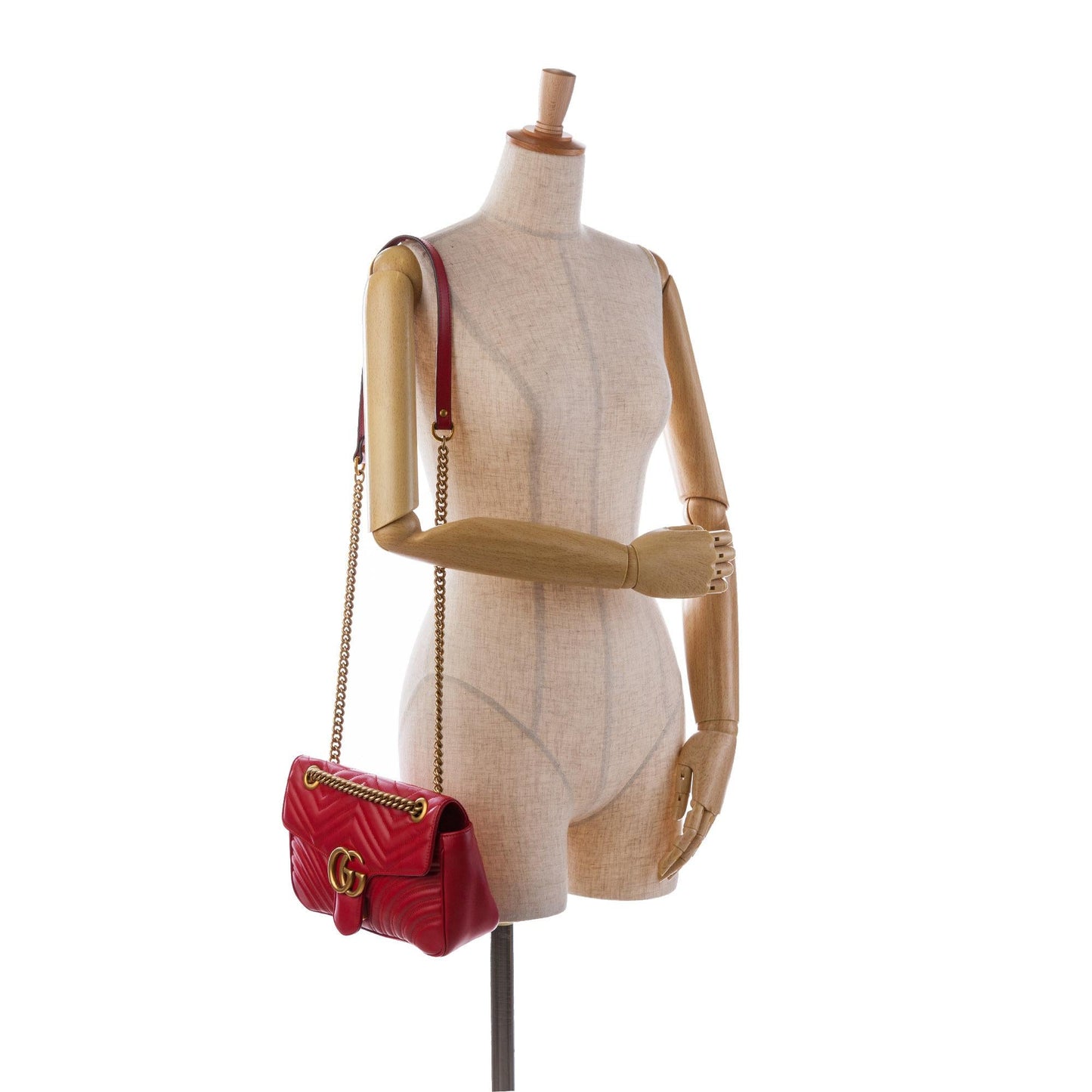 Gucci Small GG Marmont Matelasse Crossbody (SHG-4iAPpk)