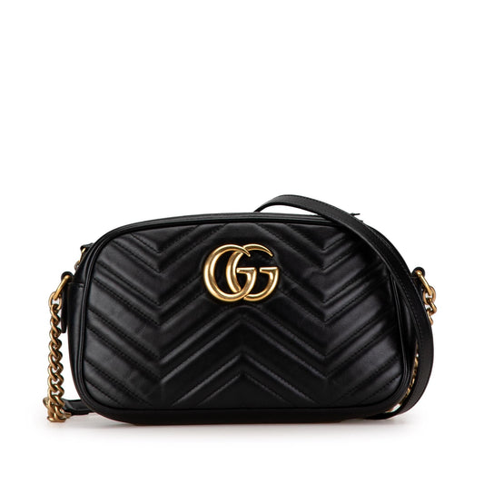 Gucci Small GG Marmont Matelasse Crossbody (SHG-mS95r0)