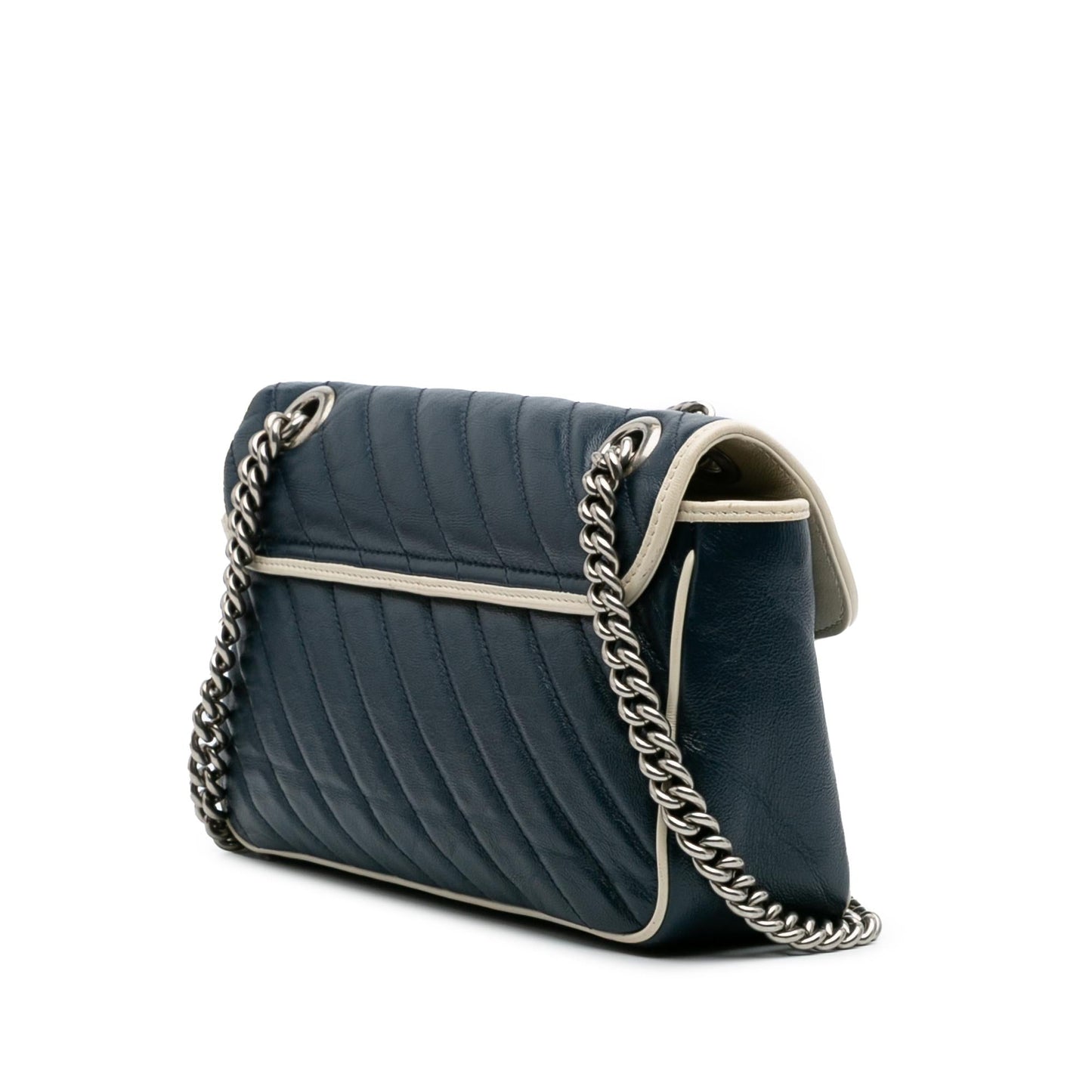 Gucci Small GG Marmont Matelasse Leather Torchon Flap Crossbody