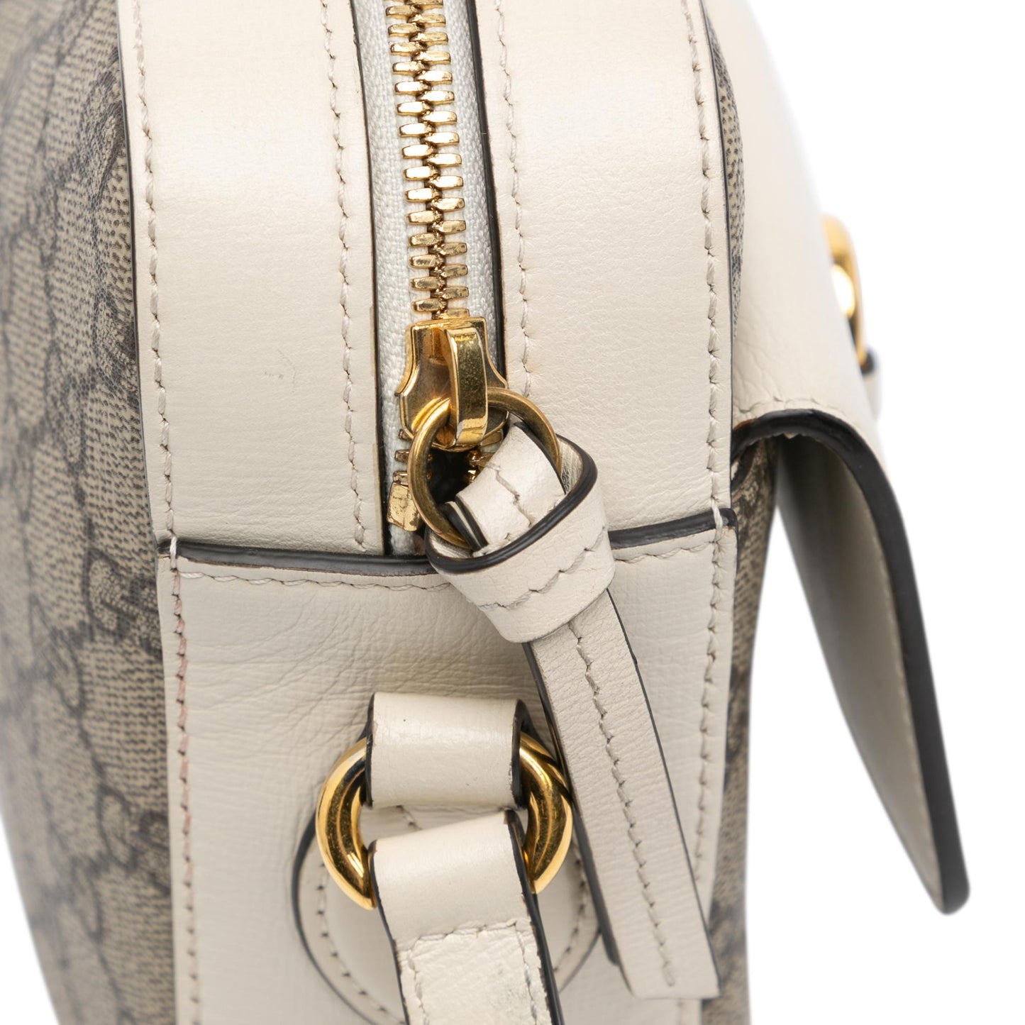 Gucci Small GG Supreme Horsebit 1955 Crossbody