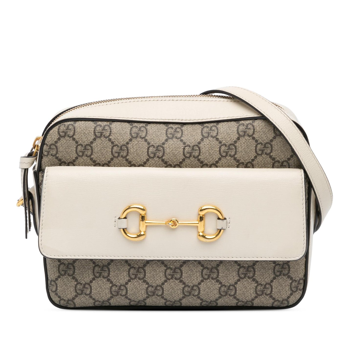 Gucci Small GG Supreme Horsebit 1955 Crossbody