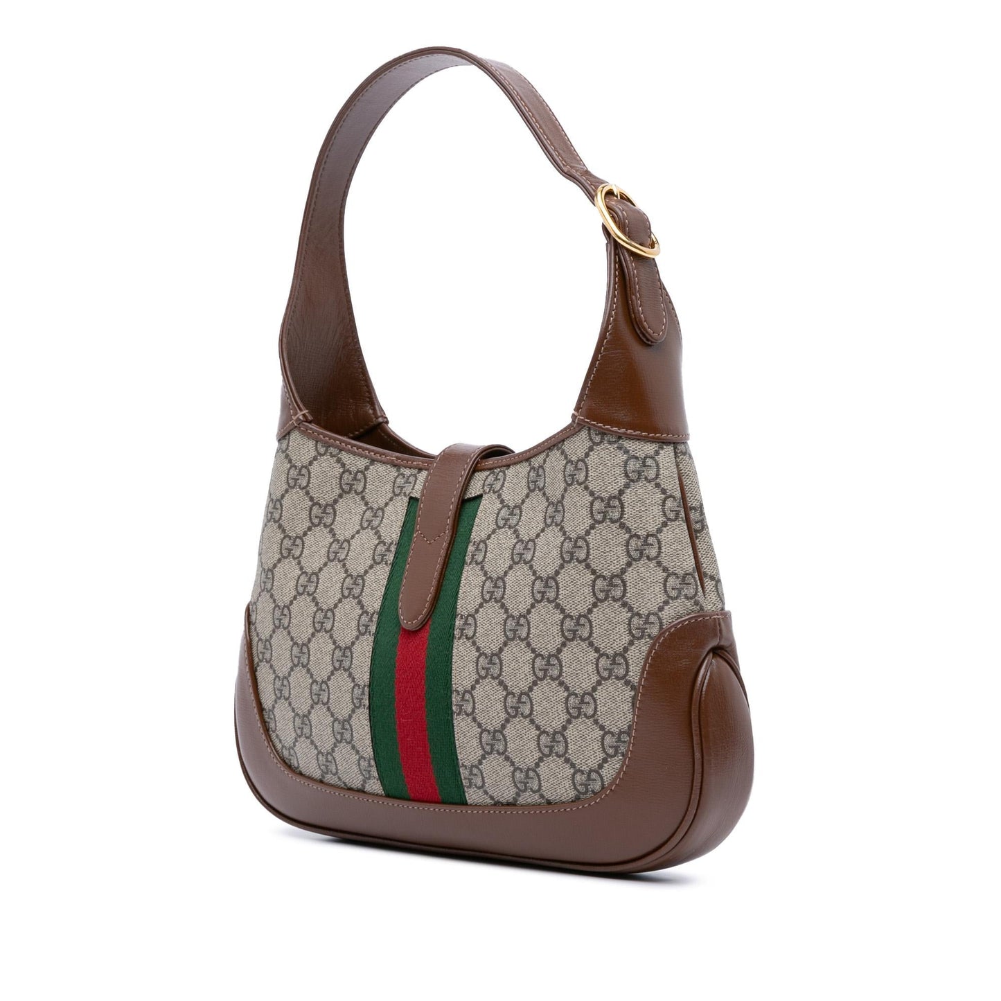 Gucci Small GG Supreme Jackie 1961 Crossbody (SHG-uz0h4h)