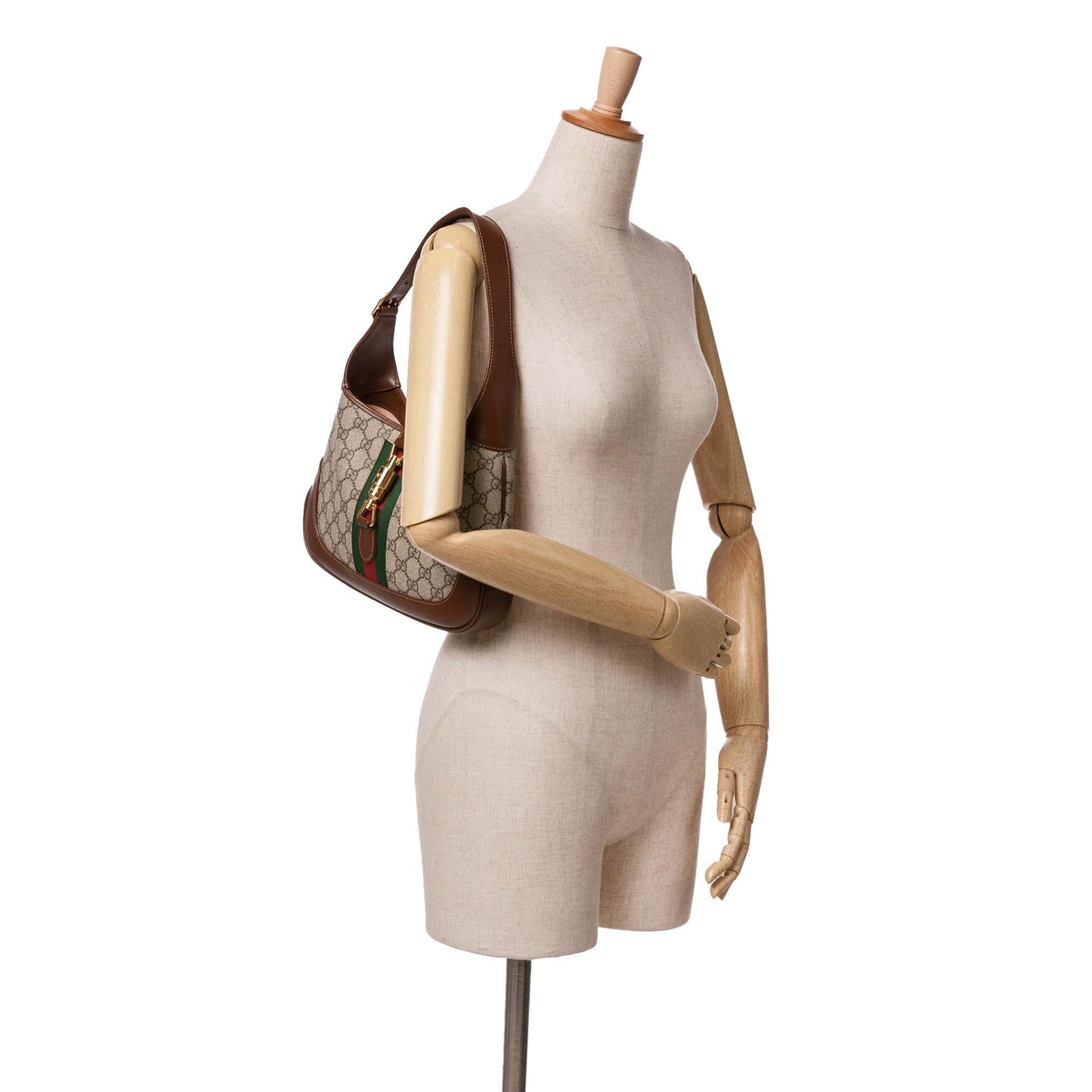 Gucci Small GG Supreme Jackie 1961 Crossbody