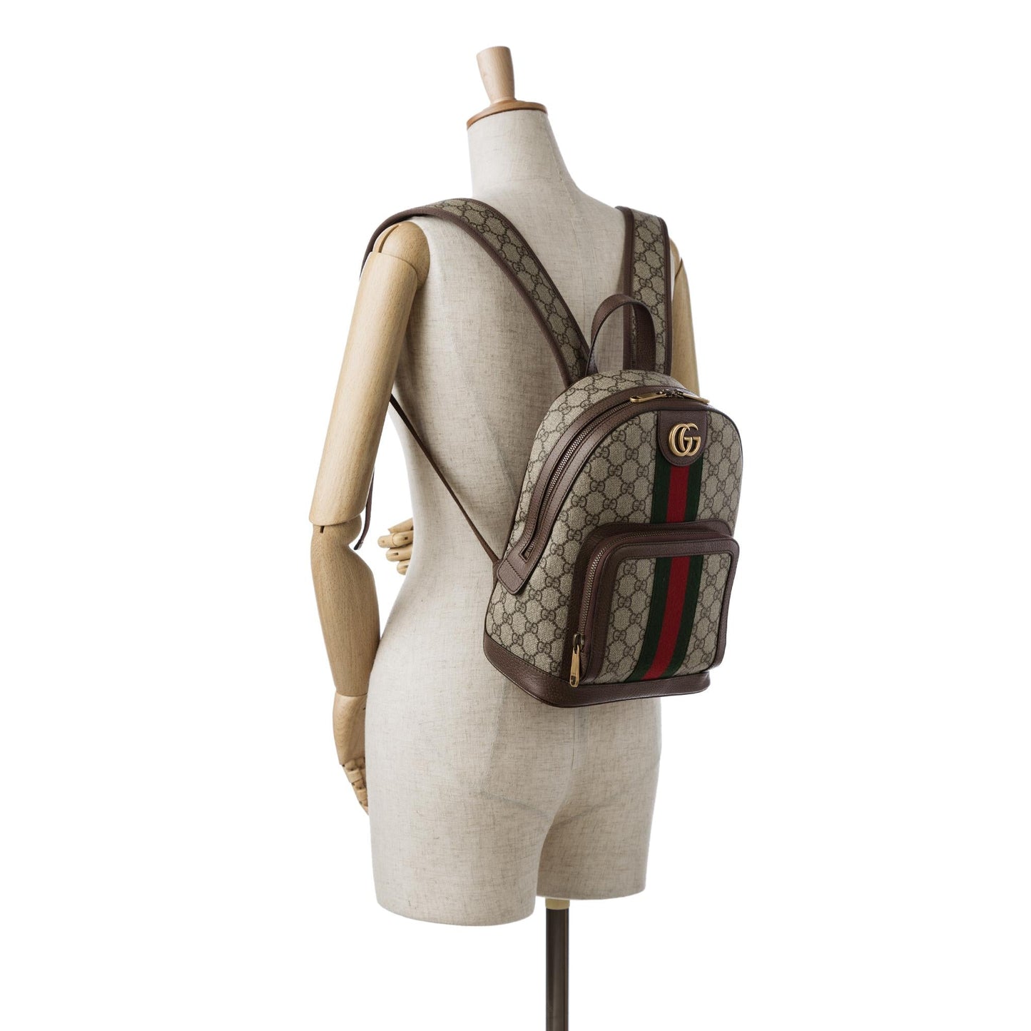 Gucci Small GG Supreme Ophidia Backpack (SHG-rYFla2)