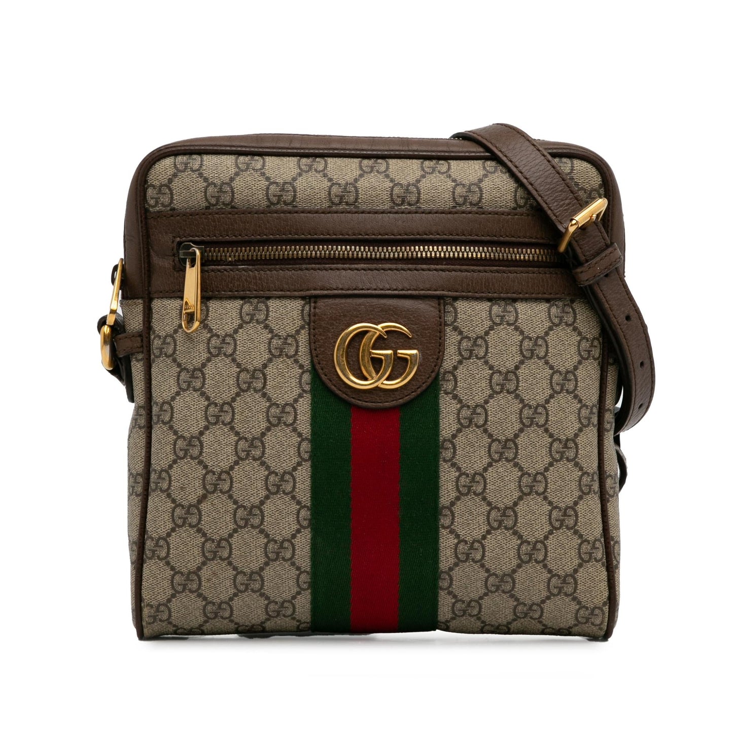 Gucci Small GG Supreme Ophidia Crossbody (SHG-rM86v0)