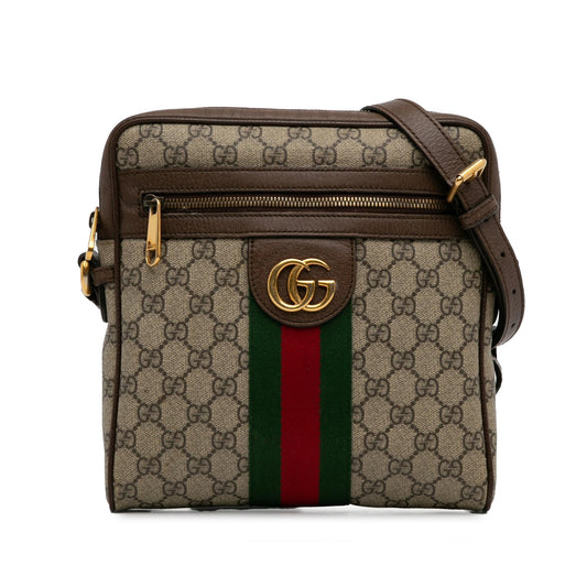 Gucci Small GG Supreme Ophidia Crossbody (SHG-rM86v0)