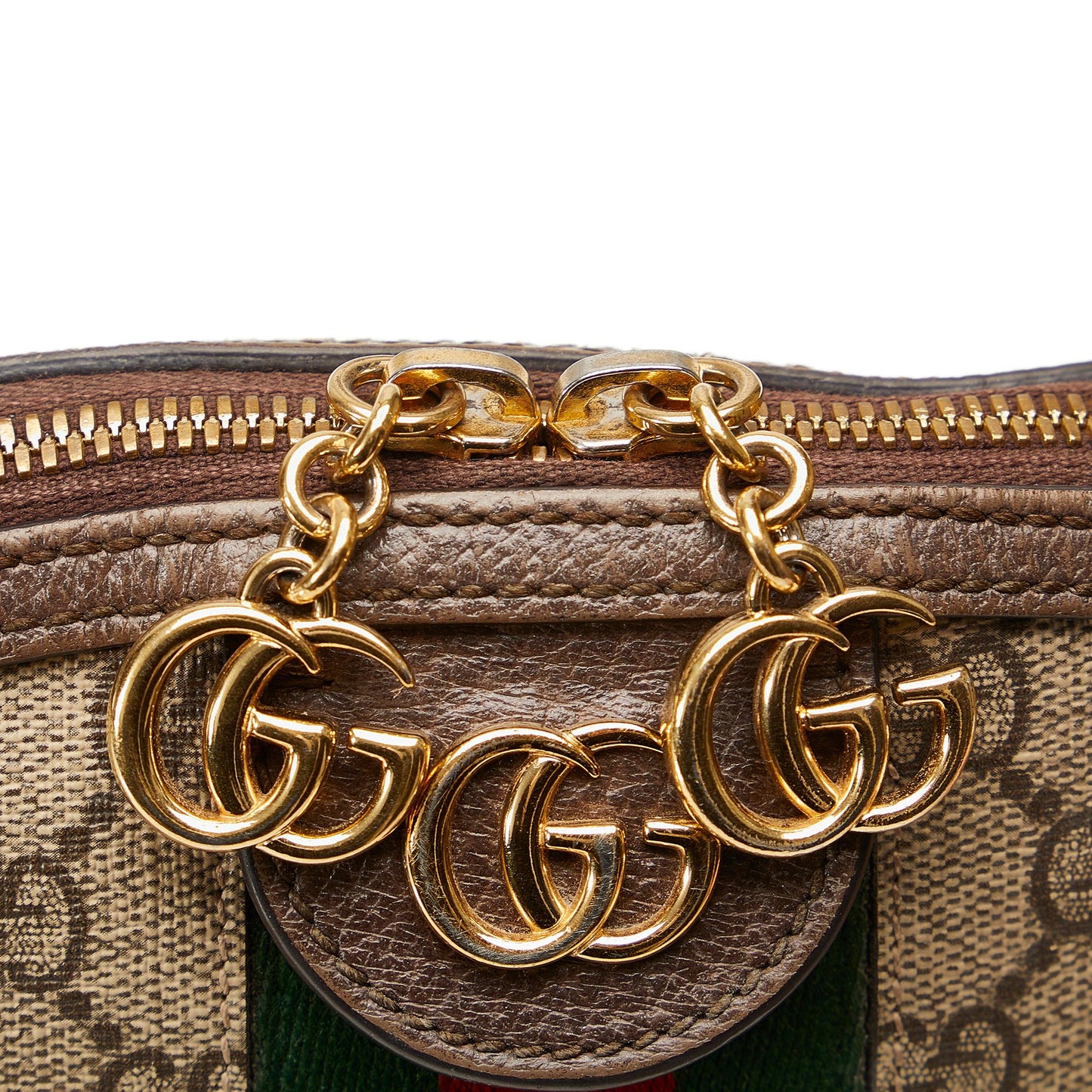 Gucci Small GG Supreme Ophidia Dome Crossbody Bag (SHG-bGG5IQ)