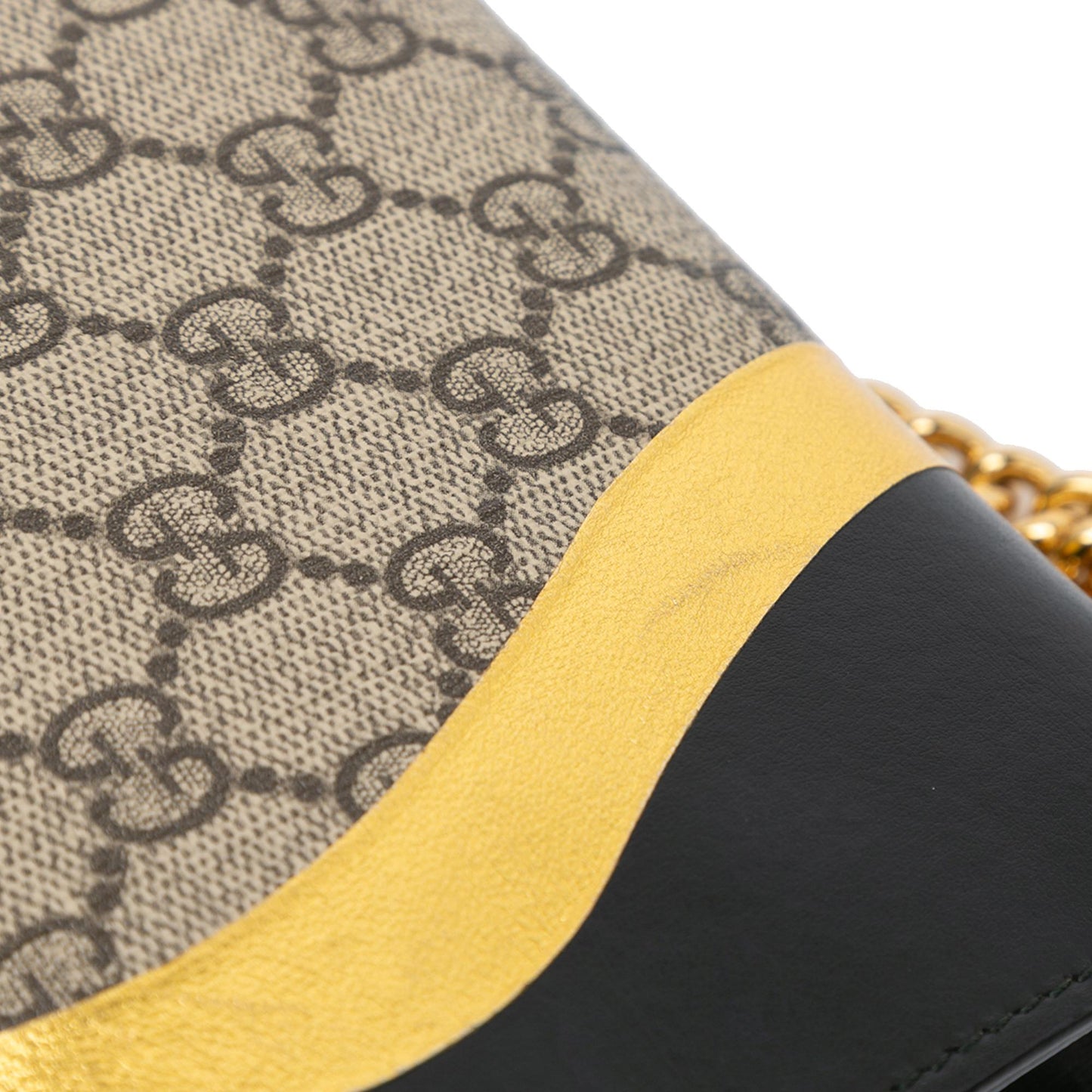 Gucci Small GG Supreme Padlock Crossbody (SHG-hHAWjM)