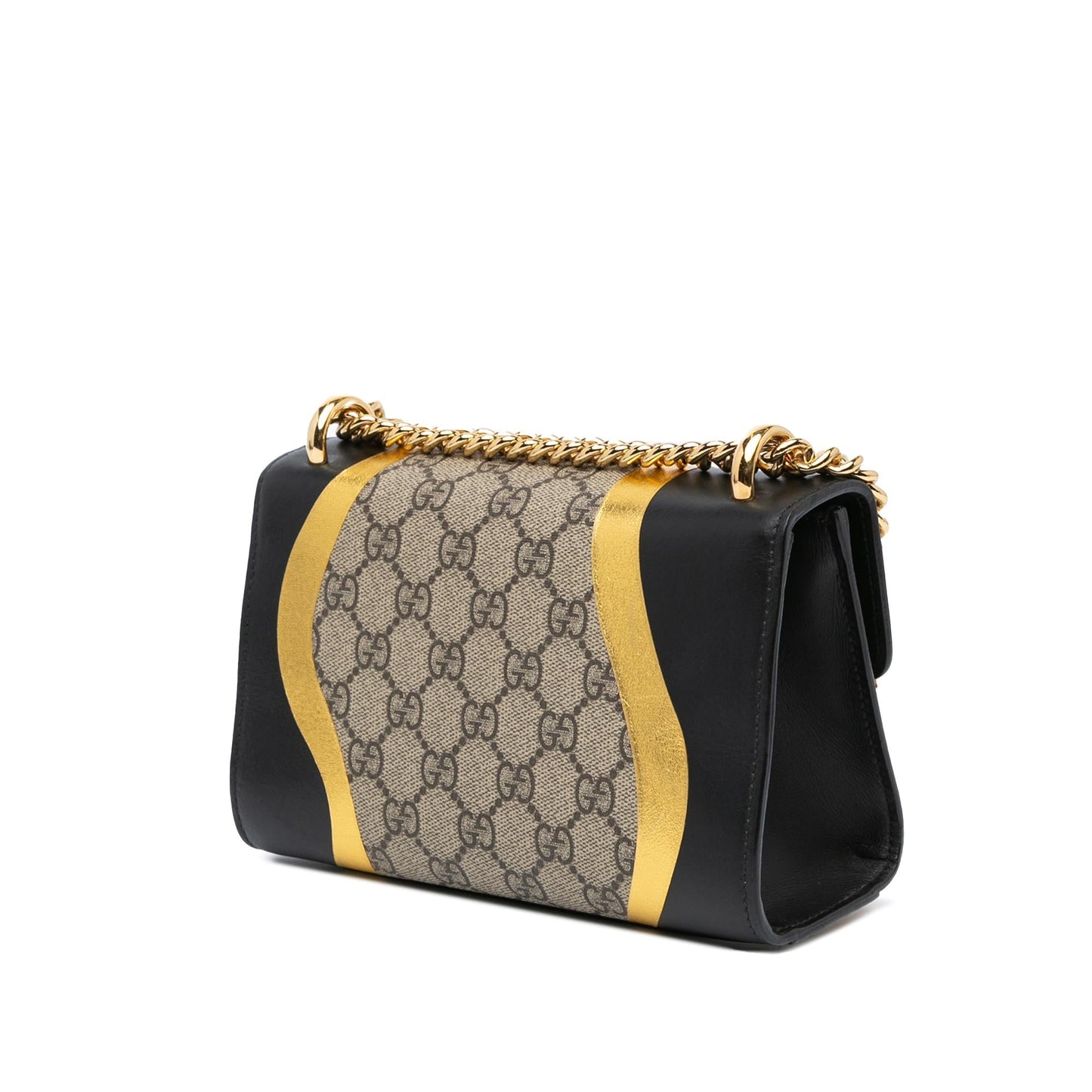 Gucci Small GG Supreme Padlock Crossbody (SHG-hHAWjM)