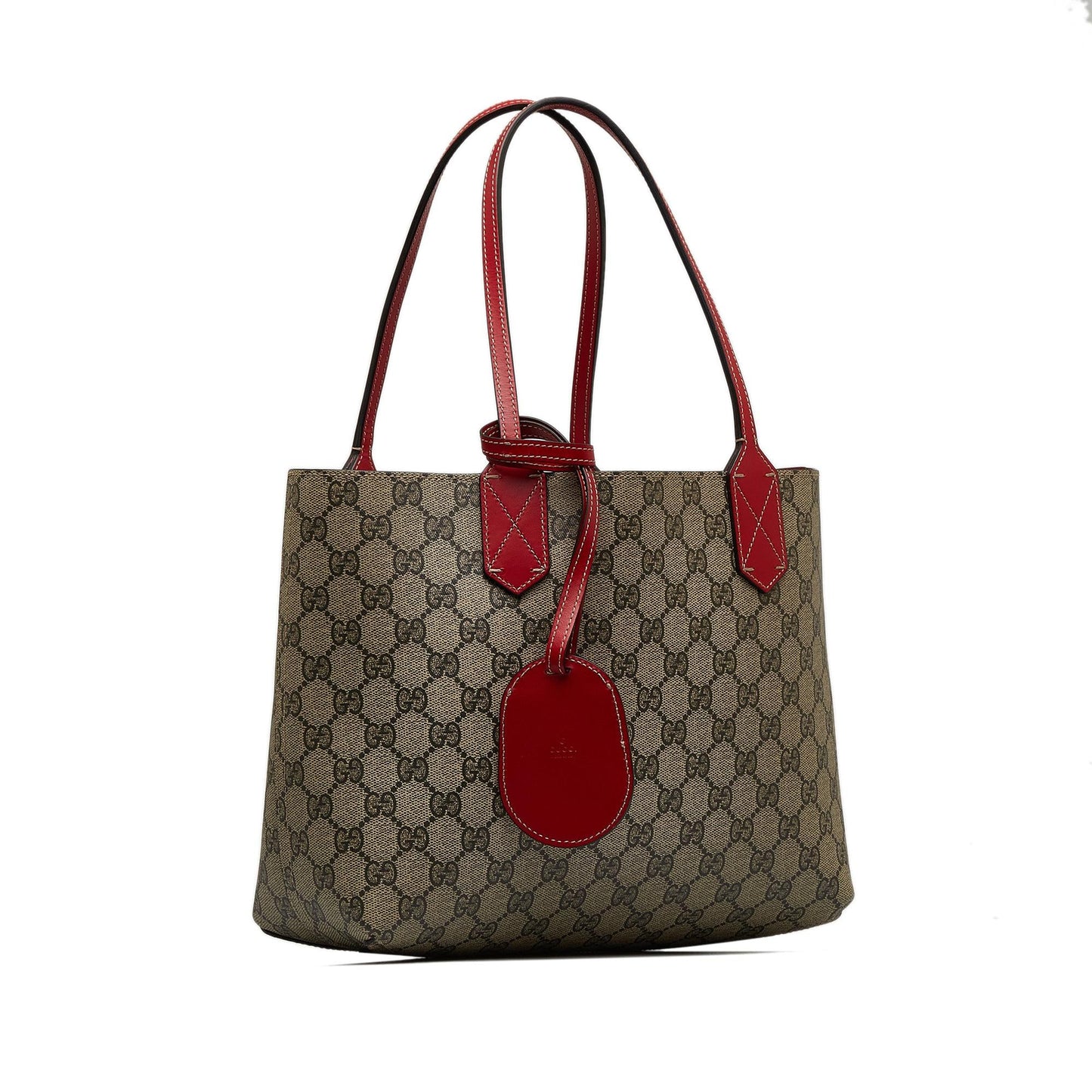Gucci Small GG Supreme Reversible Tote (SHG-FICivb)