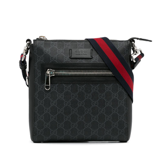 Gucci Small GG Supreme Web Crossbody (SHG-A9s8Ix)