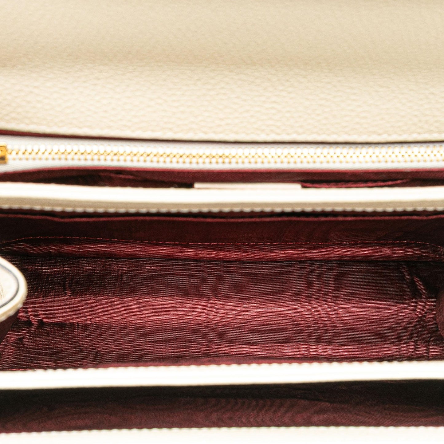 Gucci Small Grainy Calfskin Zumi Flap Crossbody