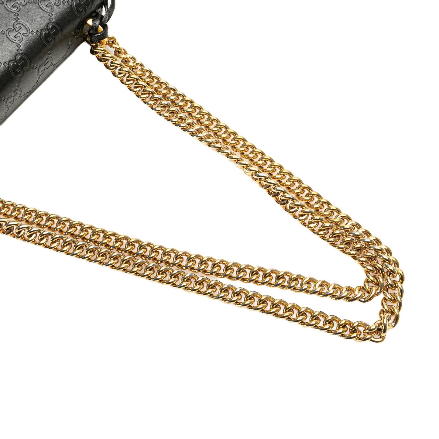 Gucci Small Guccissima Padlock Crossbody