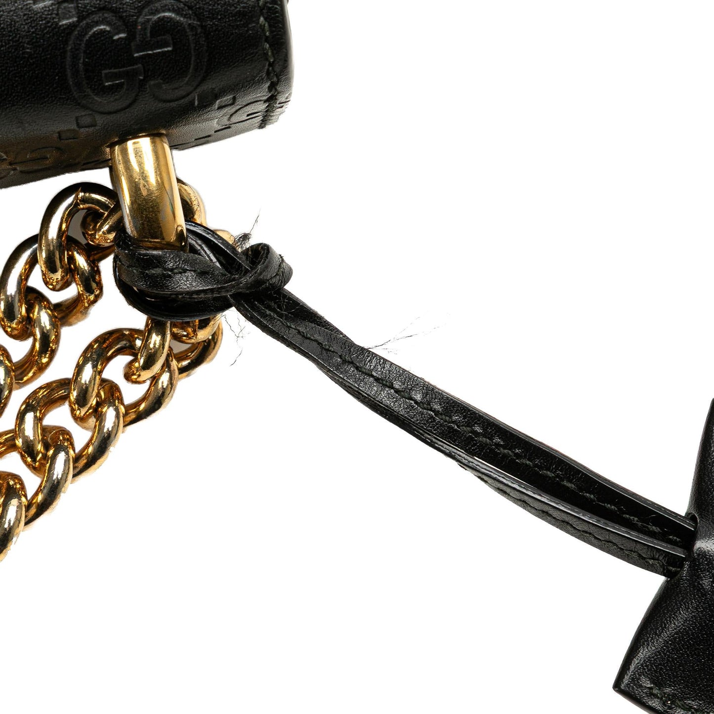 Gucci Small Guccissima Padlock Crossbody
