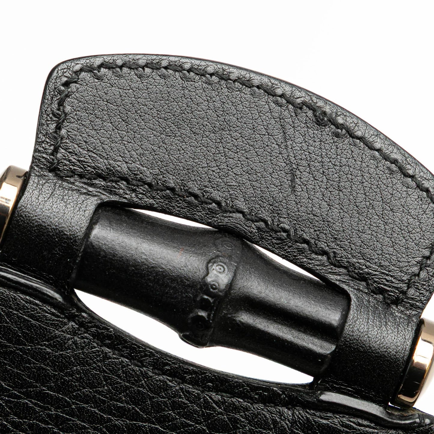 Gucci Small Leather Bamboo Nouveau Fringe Crossbody
