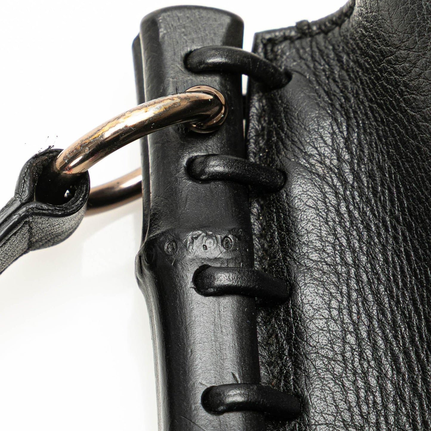 Gucci Small Leather Bamboo Nouveau Fringe Crossbody
