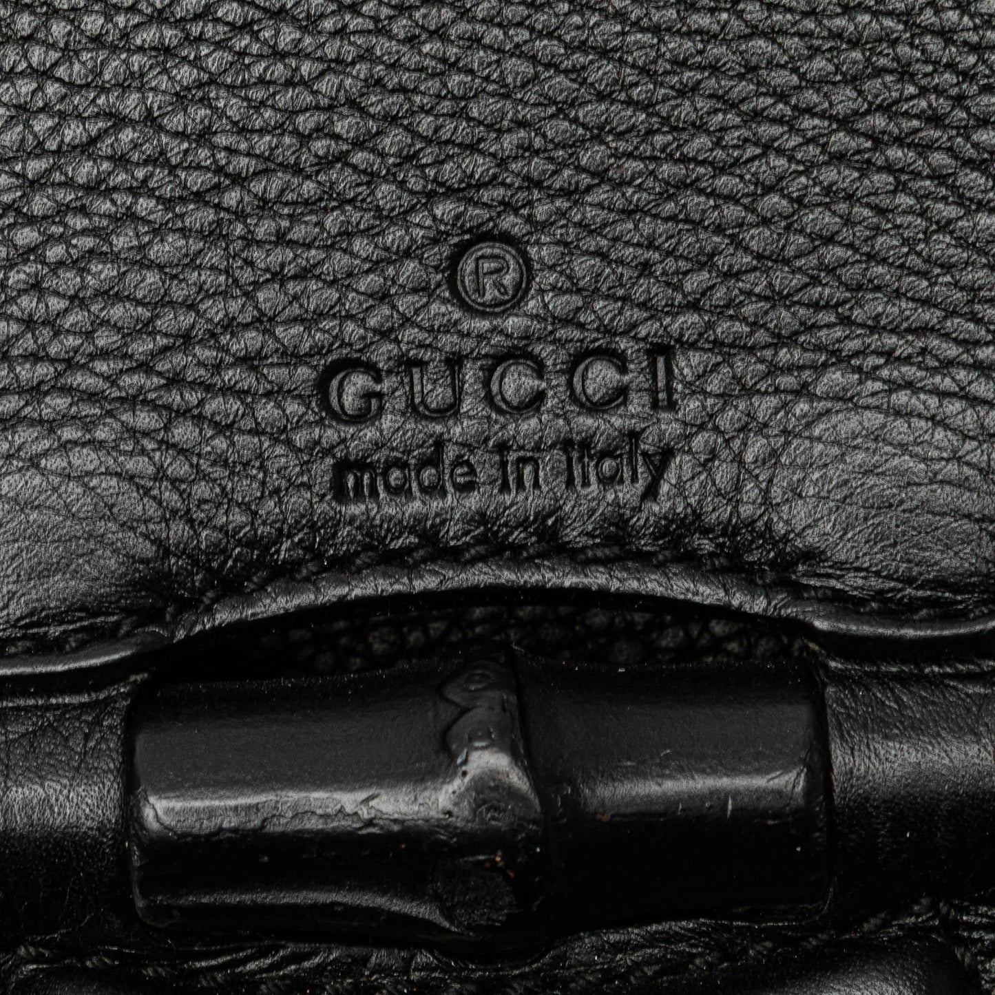Gucci Small Leather Bamboo Nouveau Fringe Crossbody