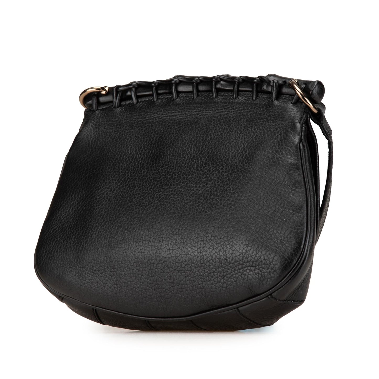 Gucci Small Leather Bamboo Nouveau Fringe Crossbody