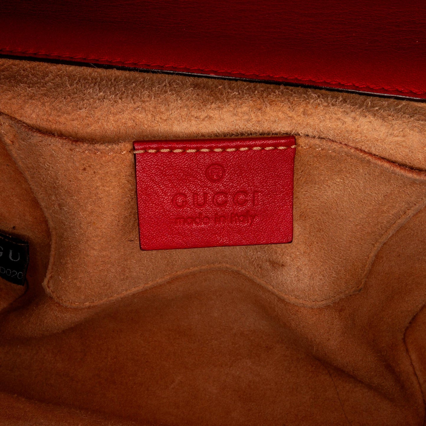 Gucci Small Leather Pearl Studded Padlock Crossbody Bag (SHG-1zn6yH)