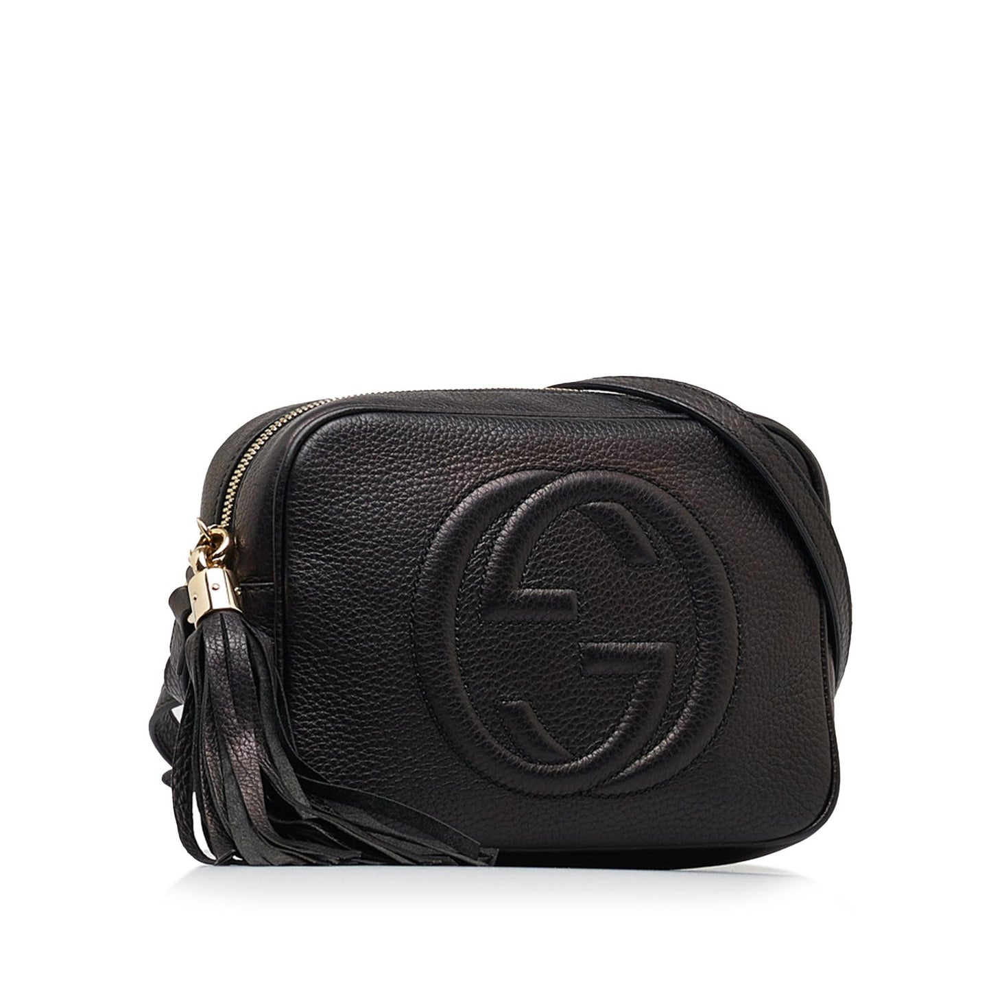 Gucci Small Leather Soho Disco Crossbody (SHG-szoJZ4)