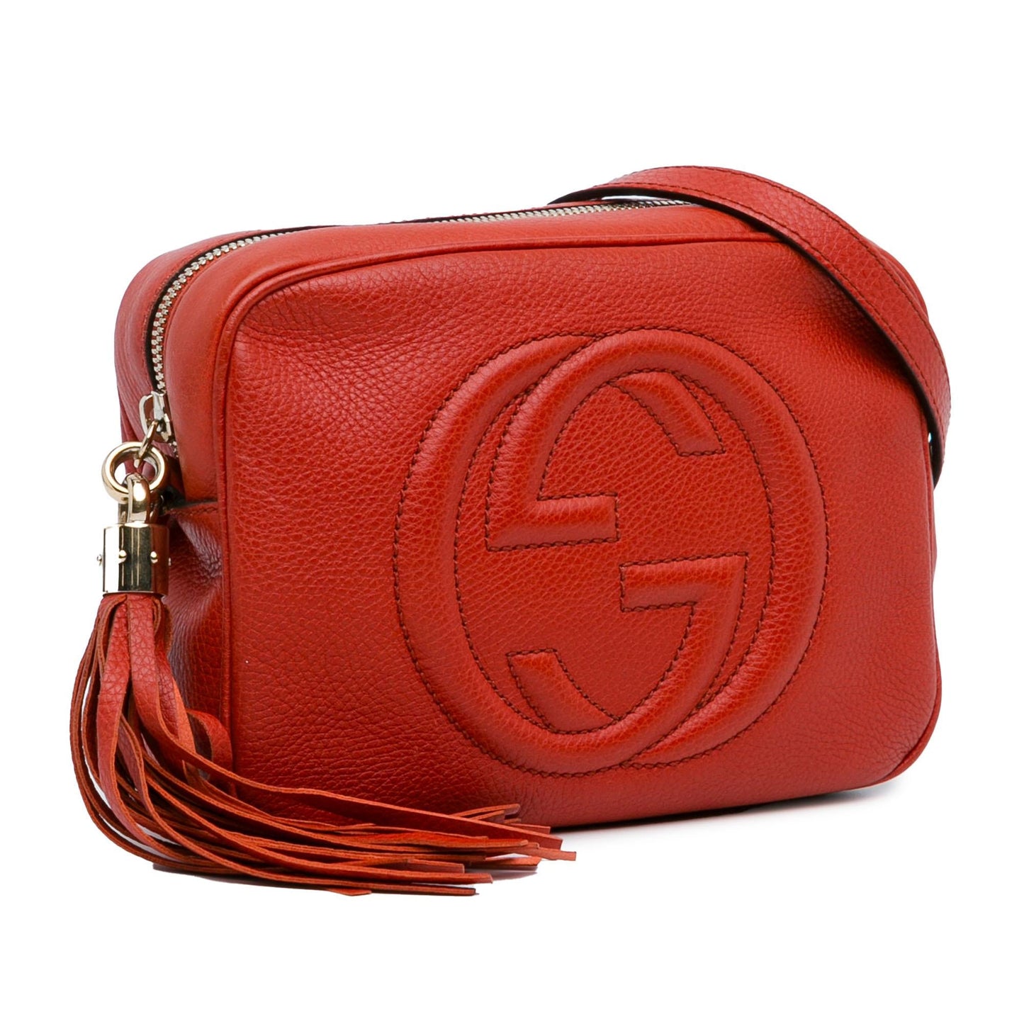 Gucci Small Leather Soho Disco Crossbody (SHG-FzQeKi)