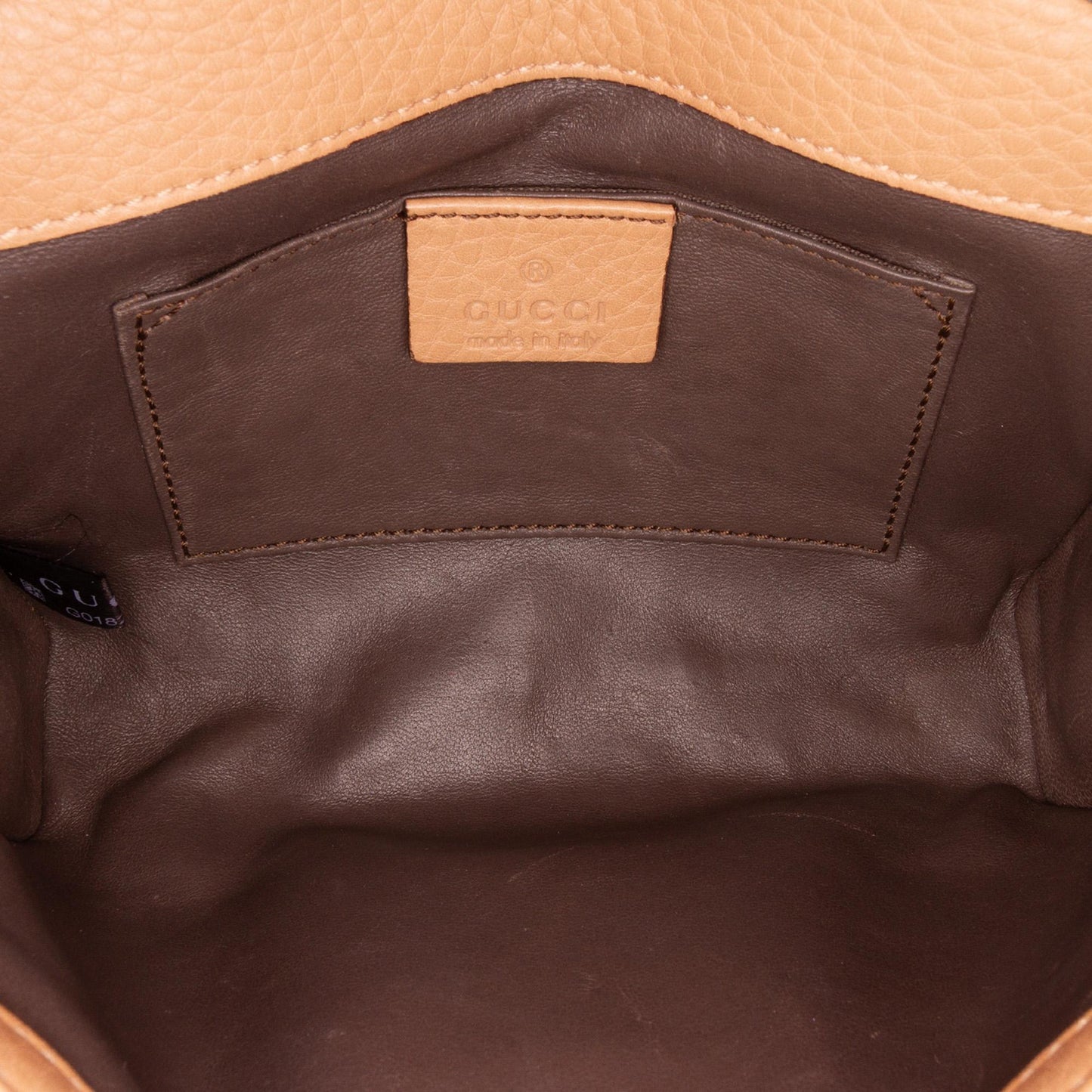 Gucci Small Leather Studded Miss Bamboo Crossbody
