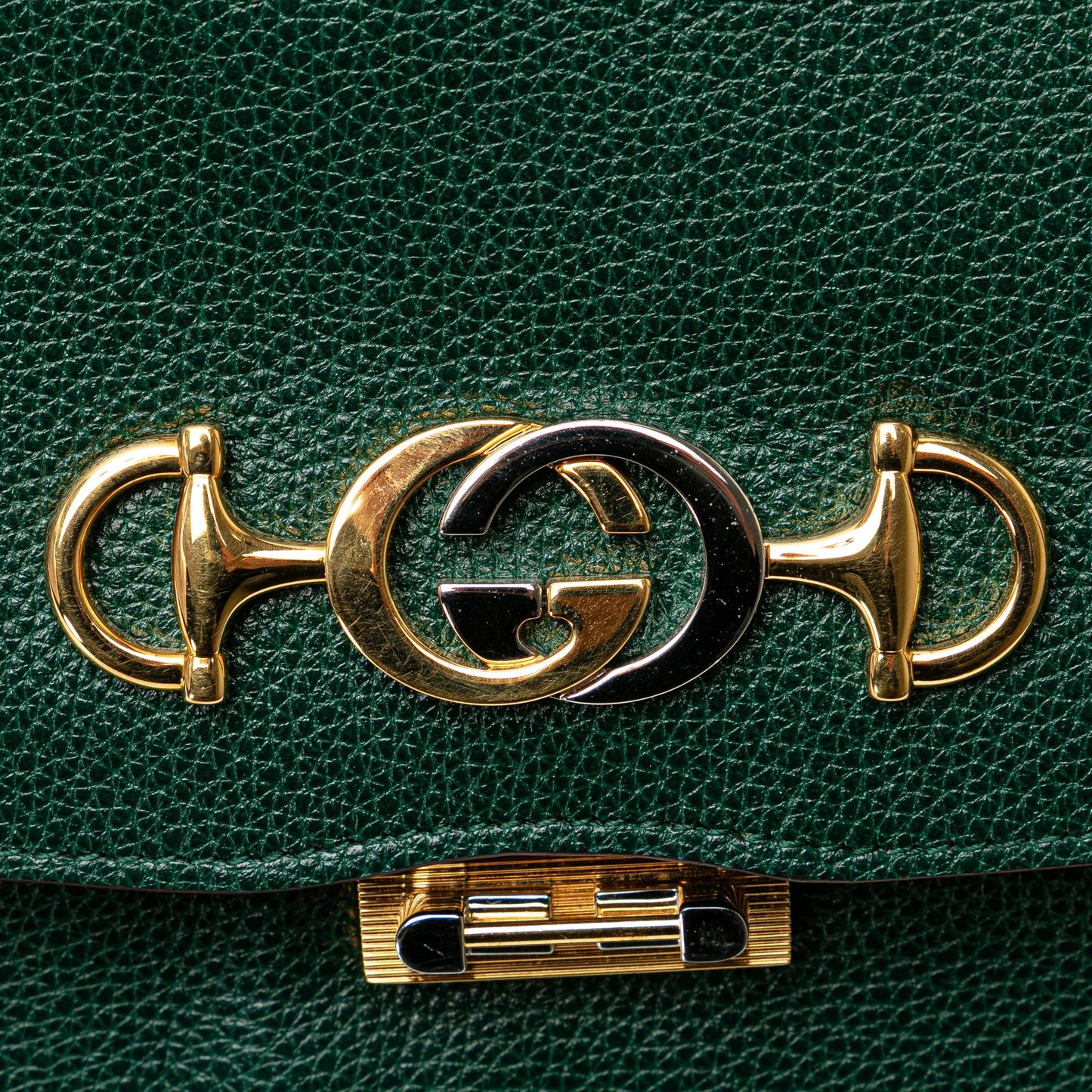 Gucci Small Leather Zumi Flap Crossbody