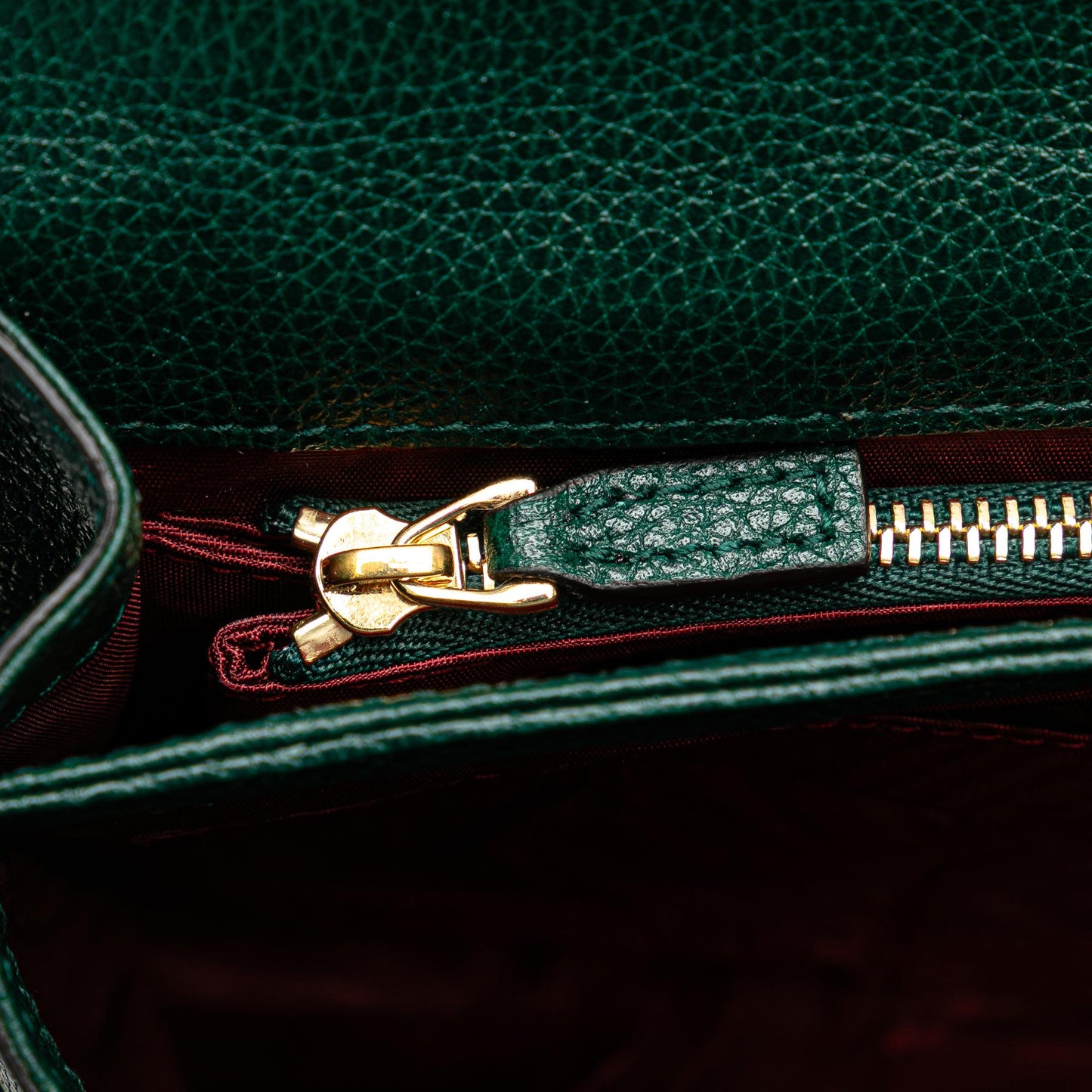 Gucci Small Leather Zumi Flap Crossbody
