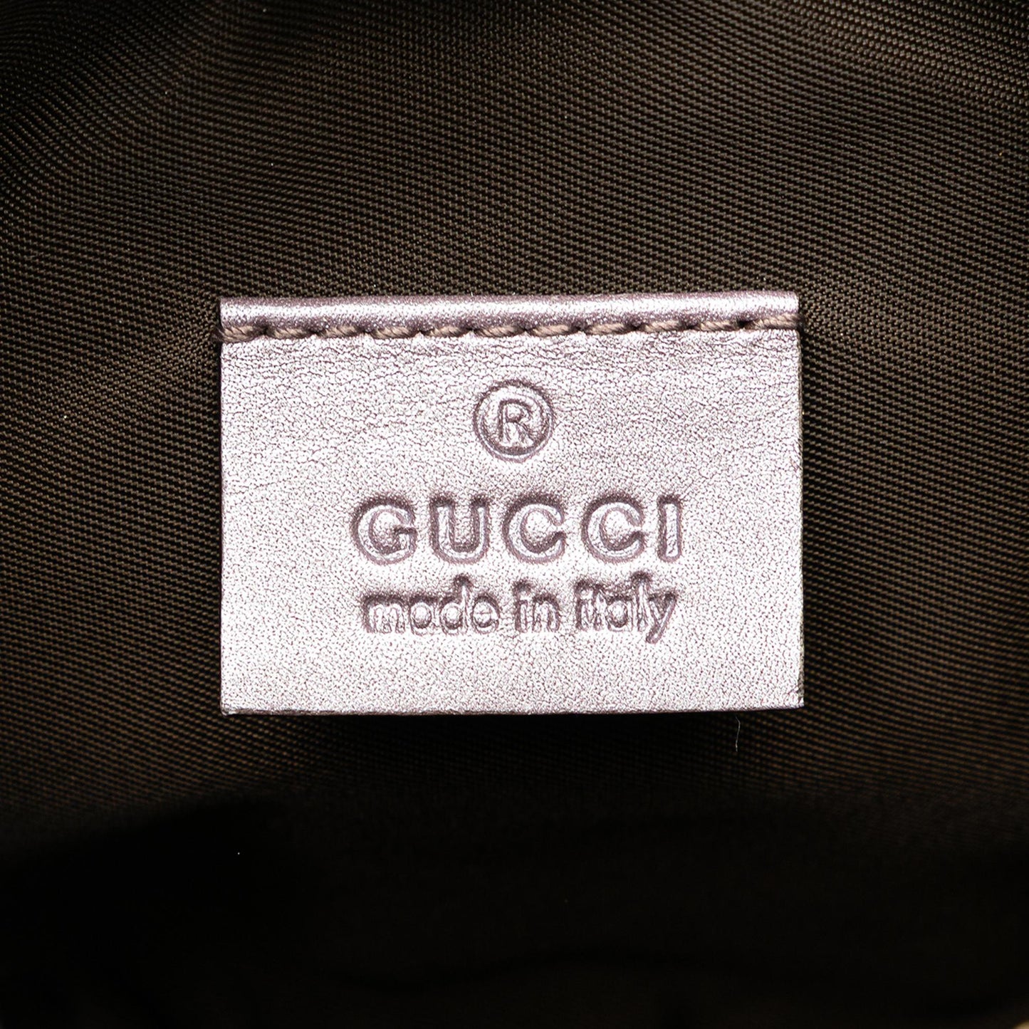 Gucci Small Metallic Guccissima Lovely Crossbody