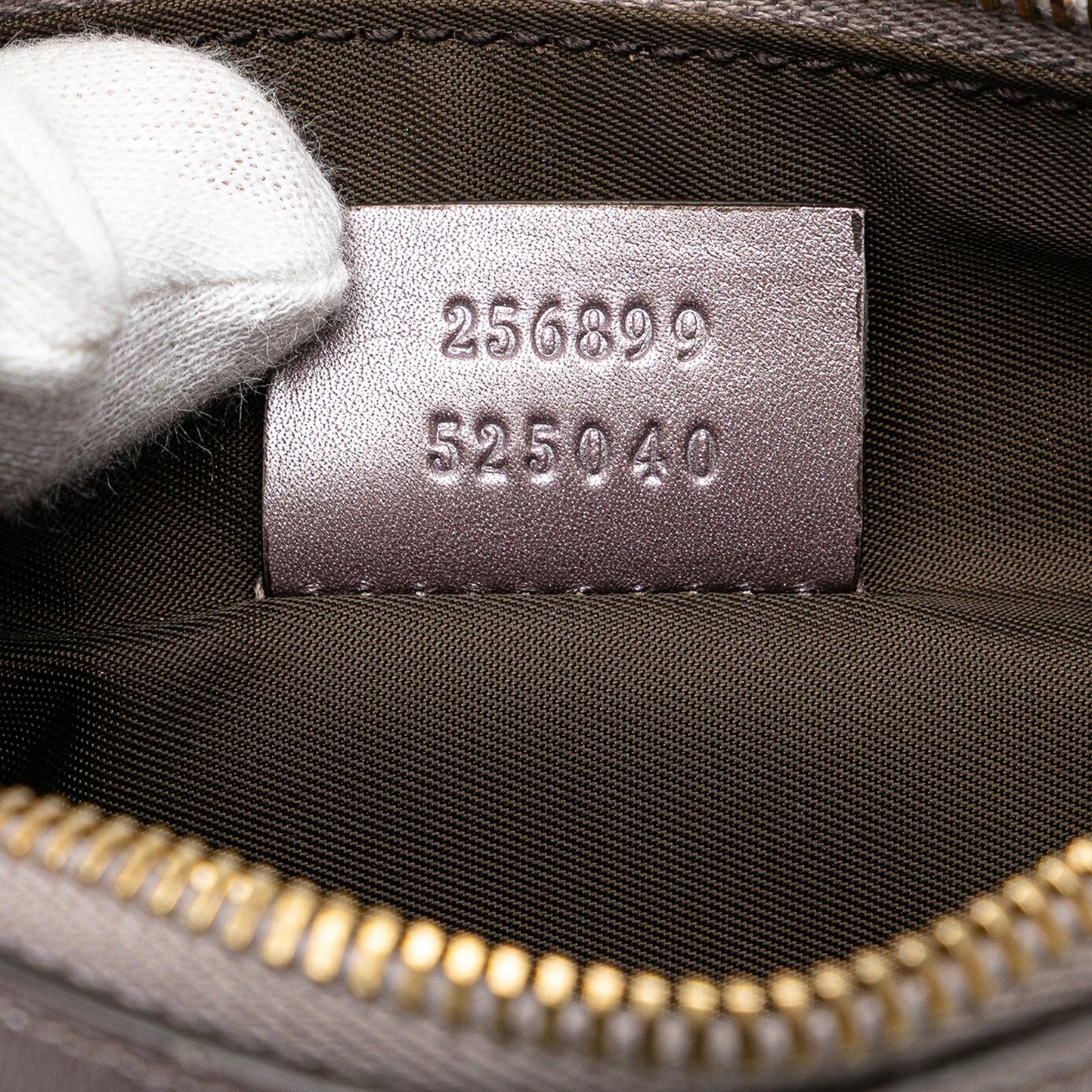Gucci Small Metallic Guccissima Lovely Crossbody