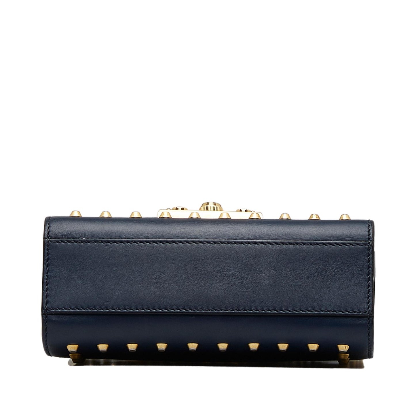 Gucci Small Pearl Studded Padlock Crossbody (SHG-ZuRWNW)