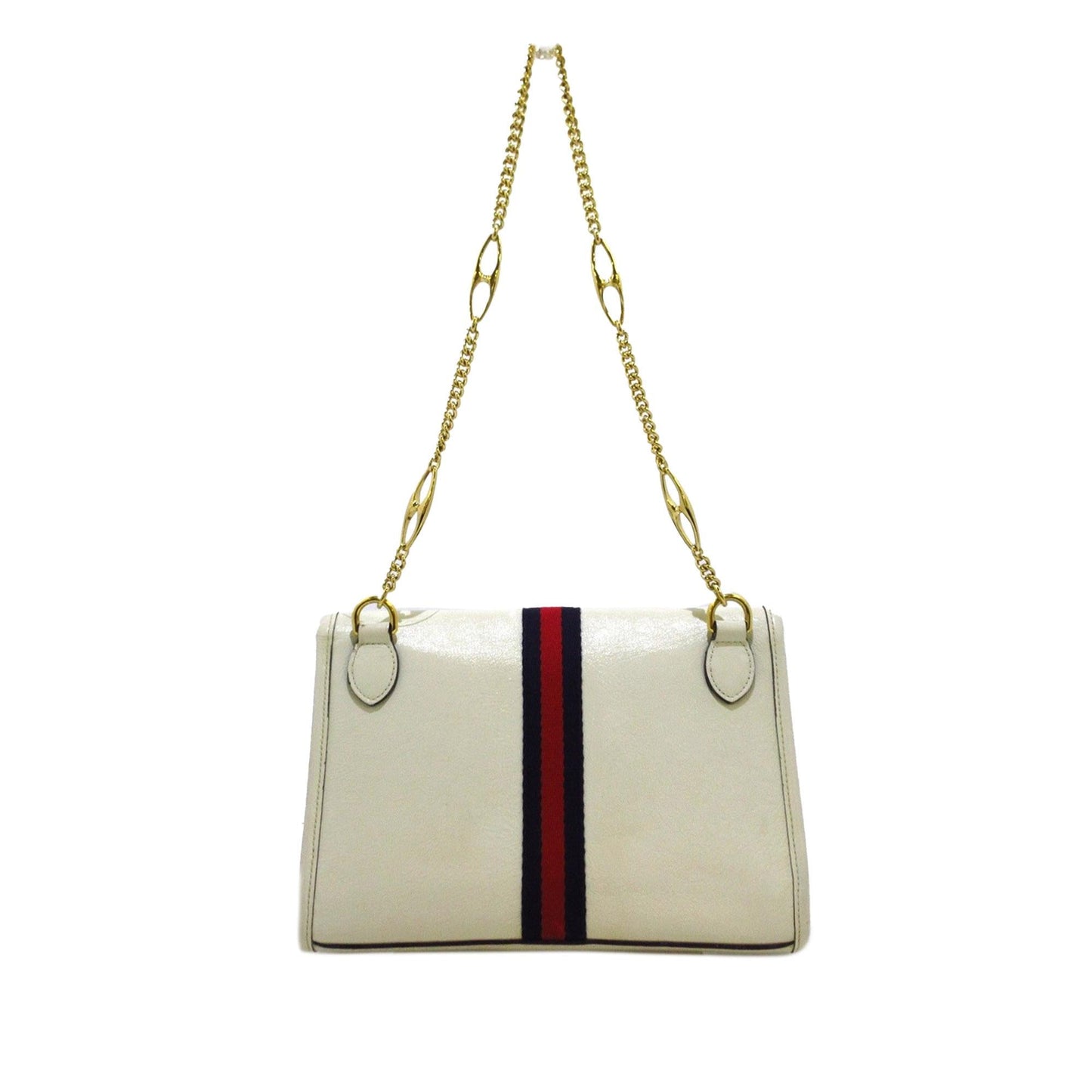 Gucci Small Rajah Web Chain Satchel (SHG-9eTmkE)