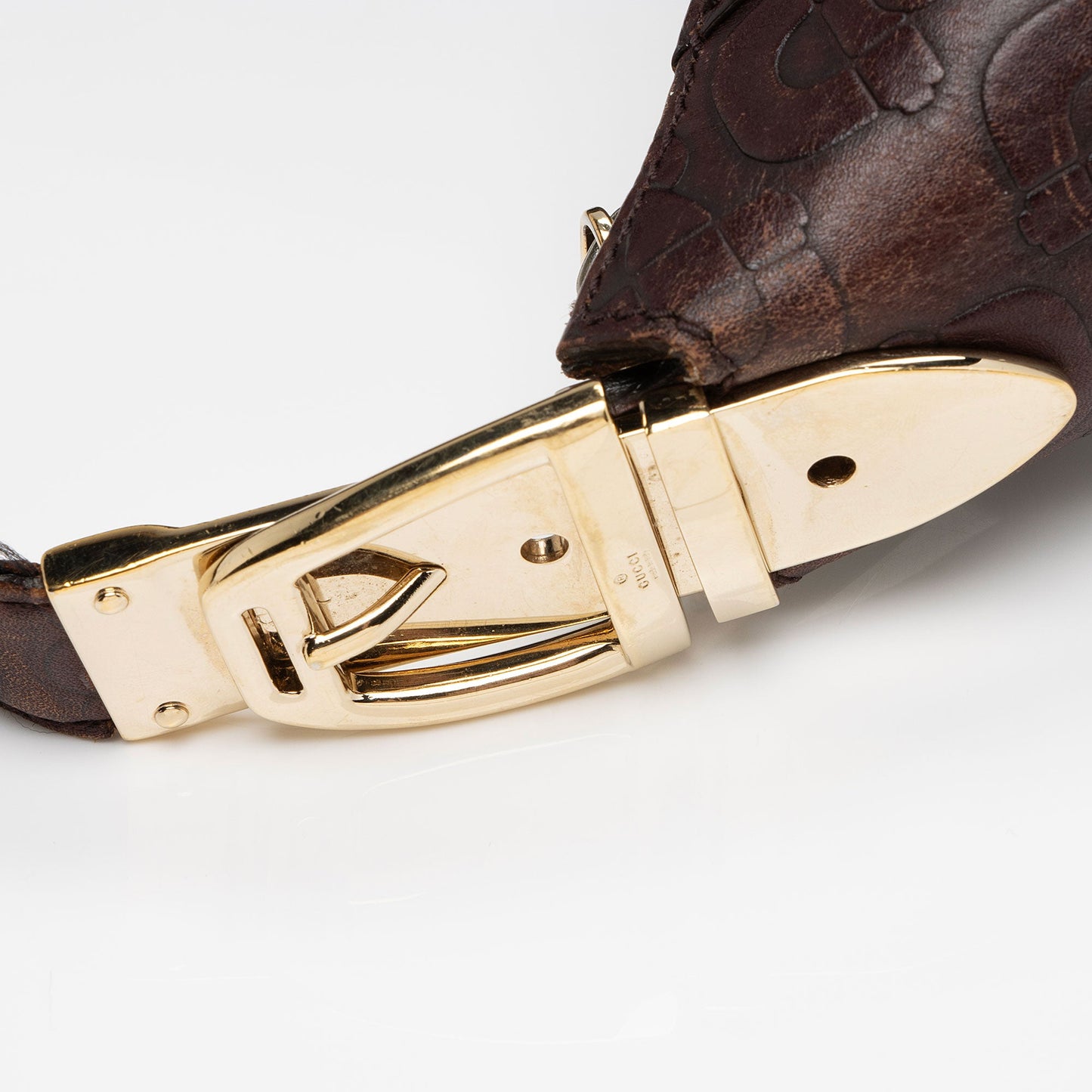 Gucci Suede Horsebit Glam Hobo (SHF-xMj6DL)