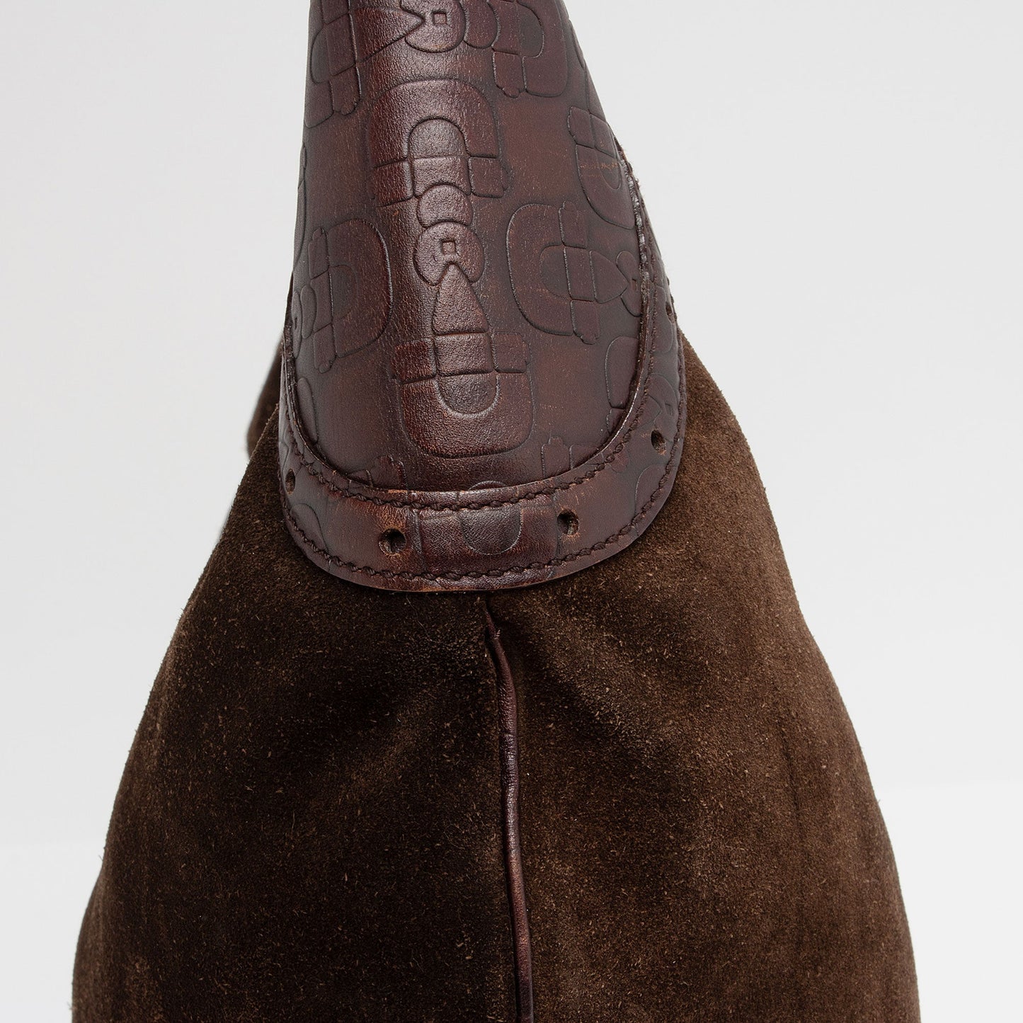 Gucci Suede Horsebit Glam Hobo (SHF-xMj6DL)