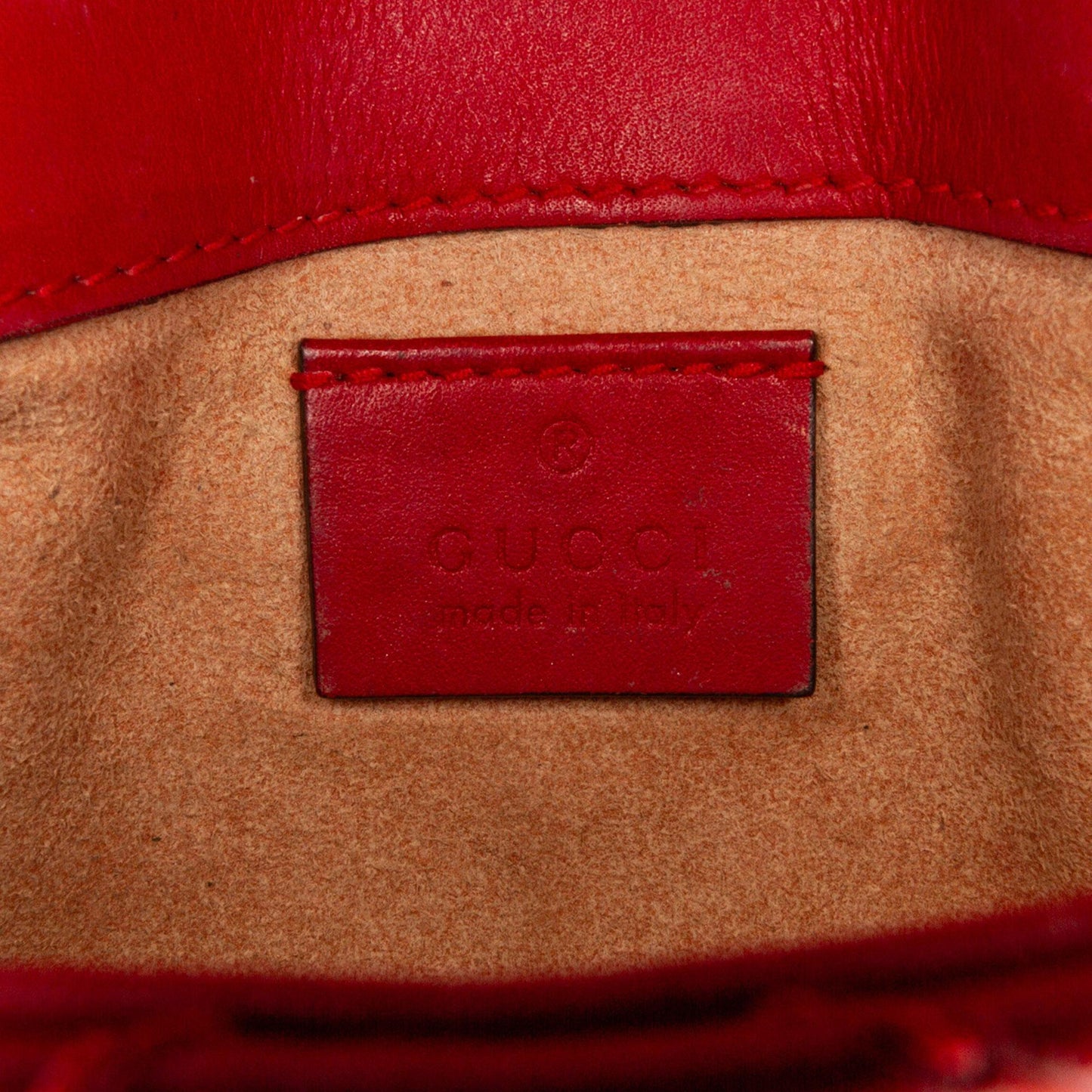 Gucci Super Mini GG Marmont Matelasse Crossbody Bag