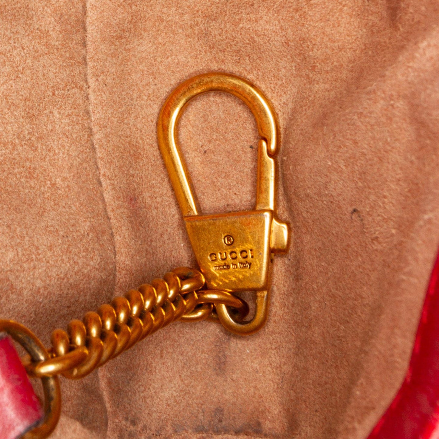 Gucci Super Mini GG Marmont Matelasse Crossbody Bag