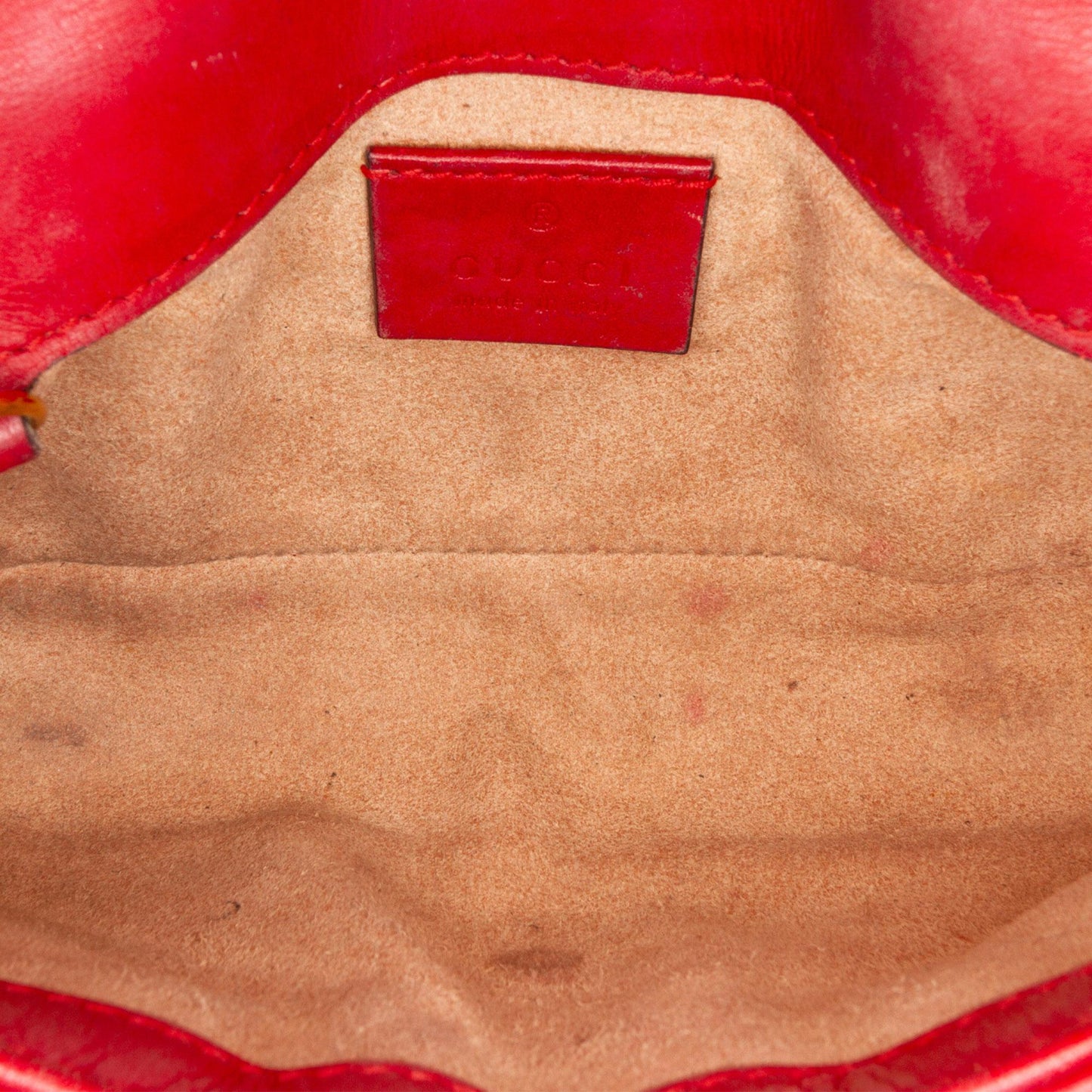 Gucci Super Mini GG Marmont Matelasse Crossbody Bag