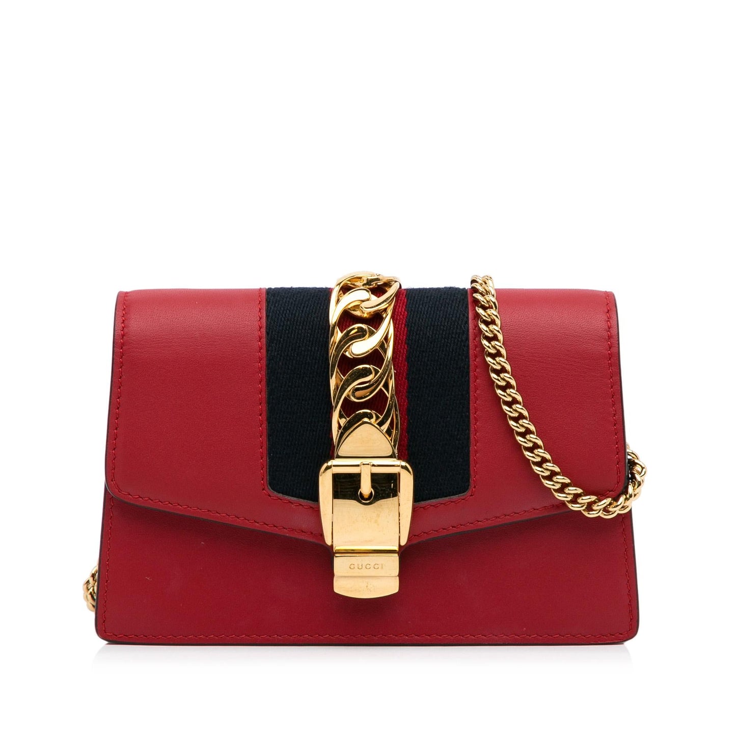Gucci Super Mini Sylvie Chain Bag (SHG-LSaXfy)