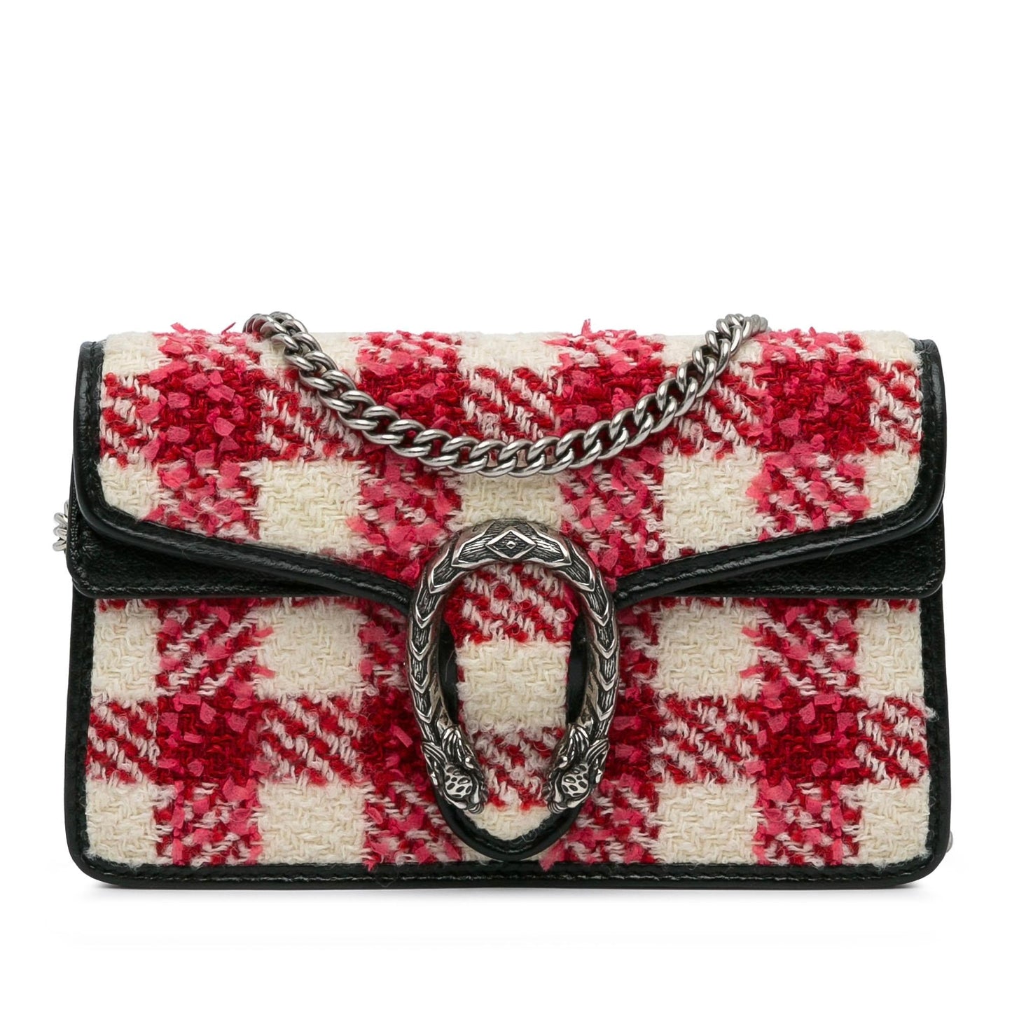Gucci Super Mini Tweed Dionysus Crossbody Bag (SHG-4yYzpl)