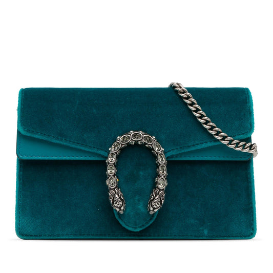 Gucci Super Mini Velvet Dionysus Crossbody Bag (SHG-eHau7e)