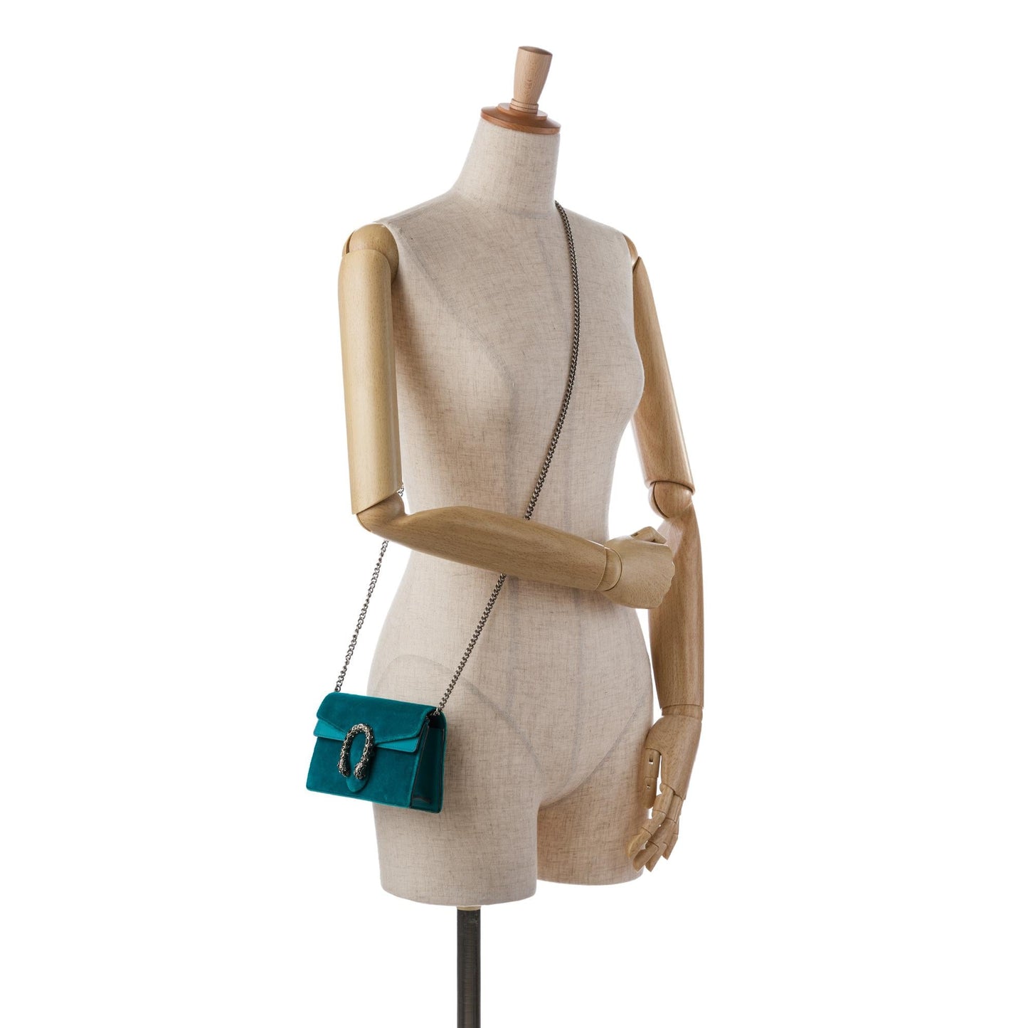 Gucci Super Mini Velvet Dionysus Crossbody Bag (SHG-eHau7e)