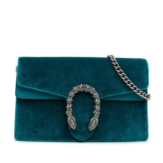 Gucci Super Mini Velvet Dionysus Crossbody (SHG-WeLCd5)