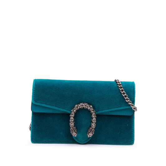 Gucci Super Mini Velvet Dionysus Crossbody