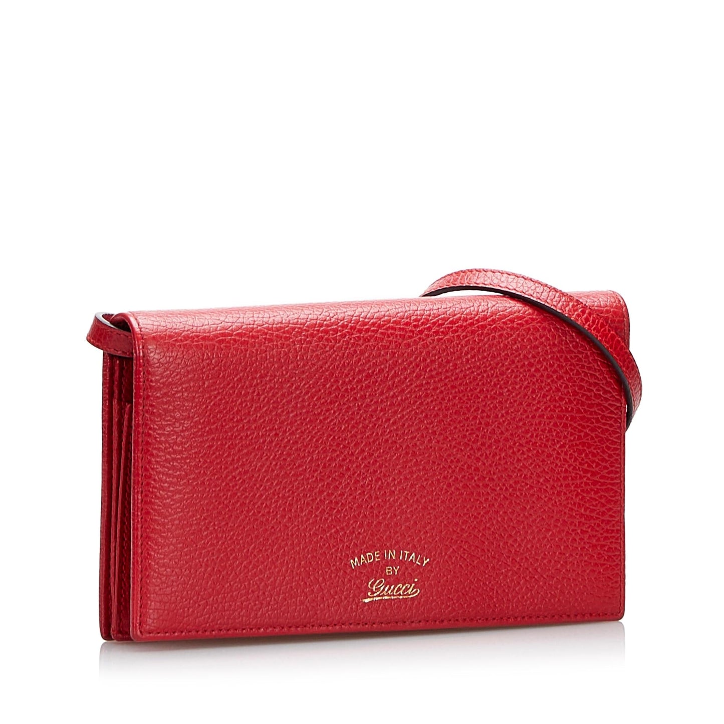 Gucci Swing Leather Continental Wallet on Strap (SHG-Ht1Fw3)