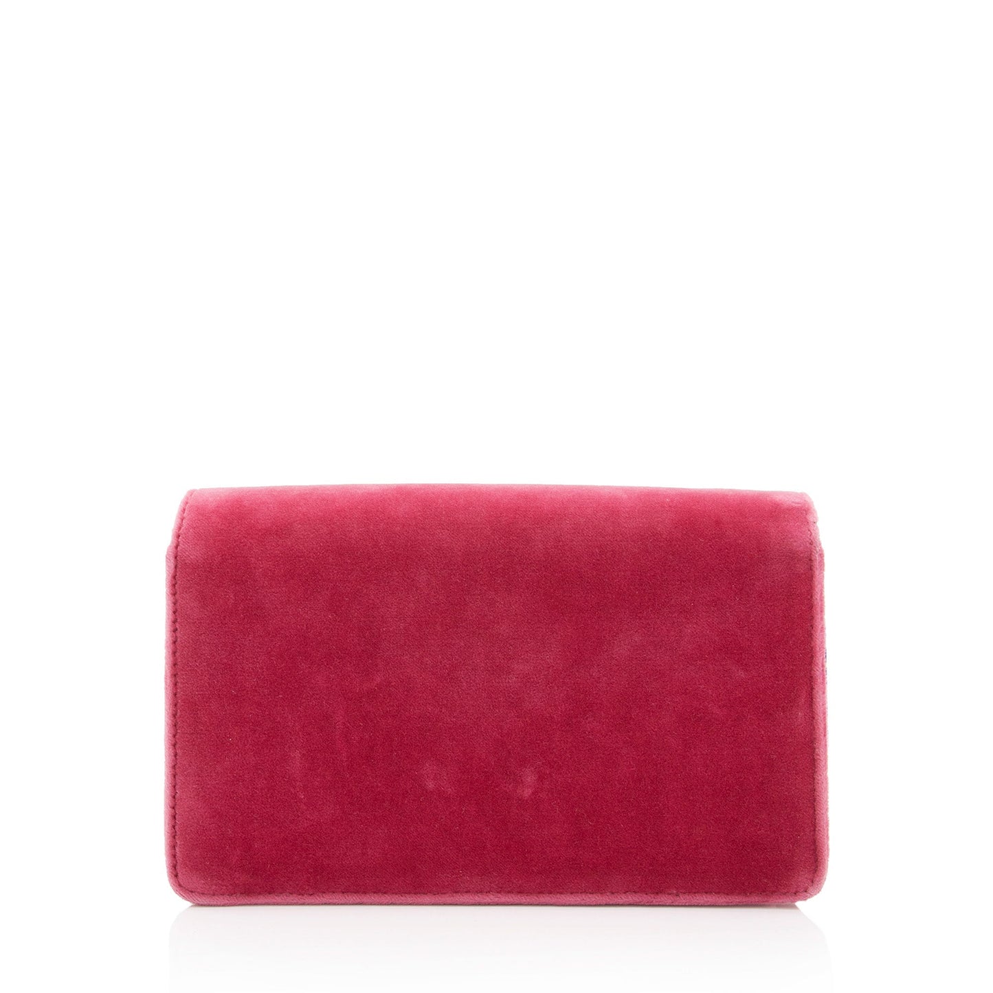 Gucci Velvet Crystal G Shoulder Bag (SHF-y04HzV)