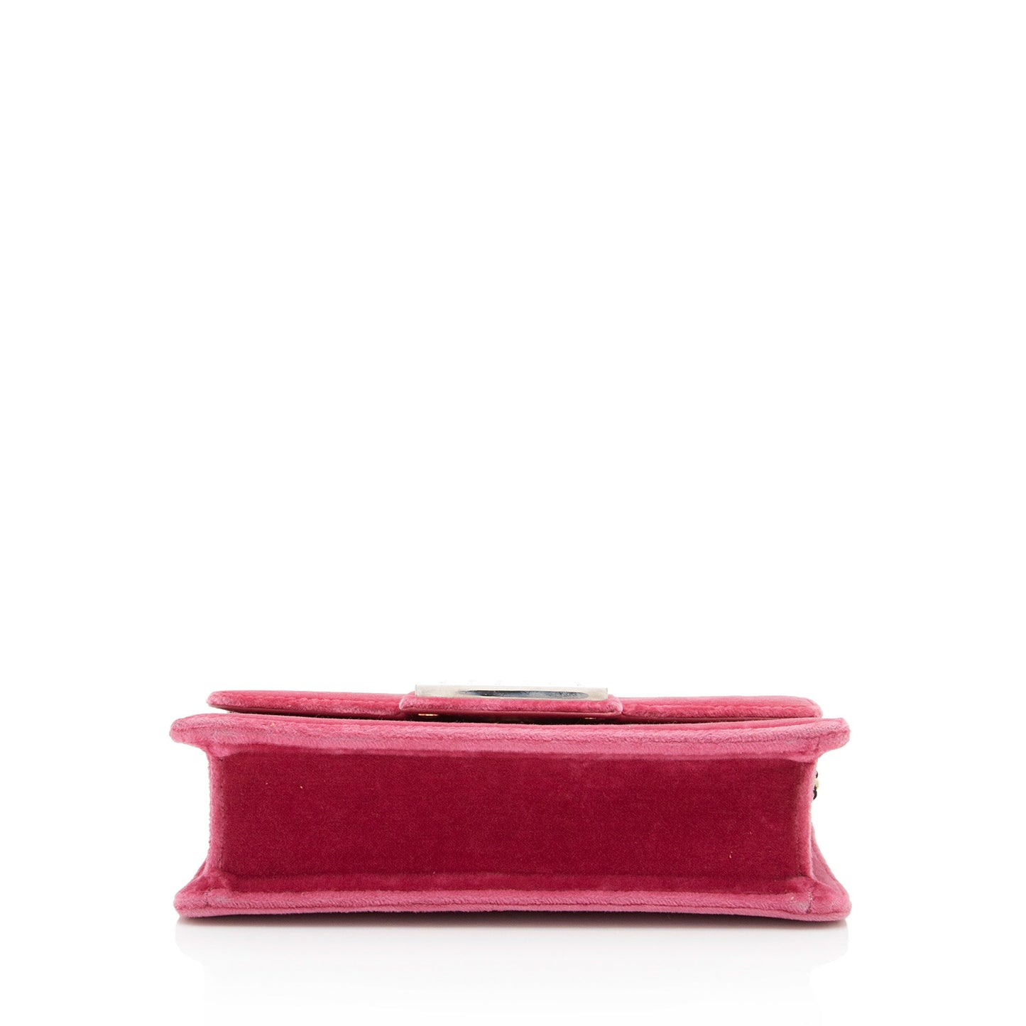 Gucci Velvet Crystal G Shoulder Bag (SHF-y04HzV)