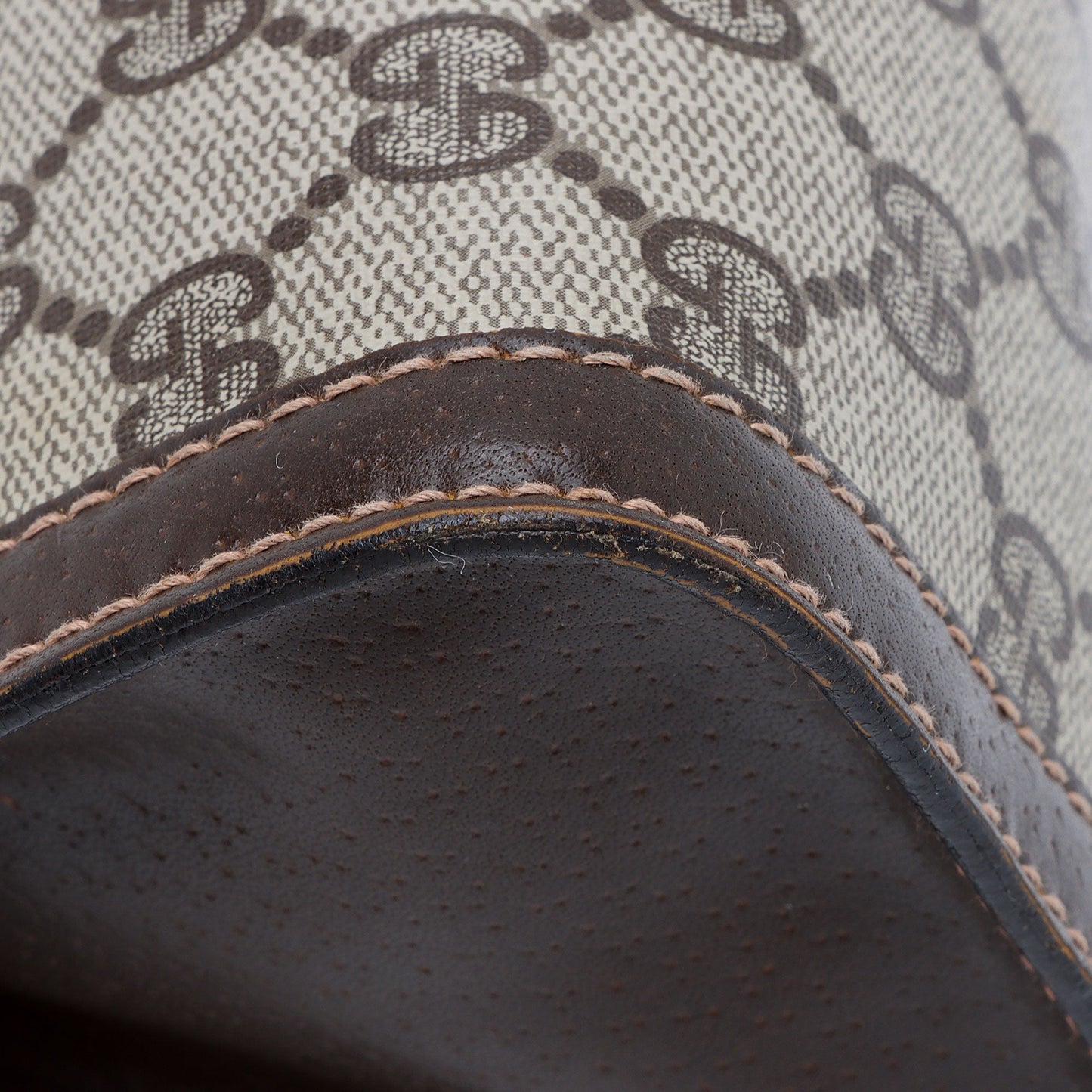 Gucci Vintage GG Plus Web Clutch (SHF-KLWssC)
