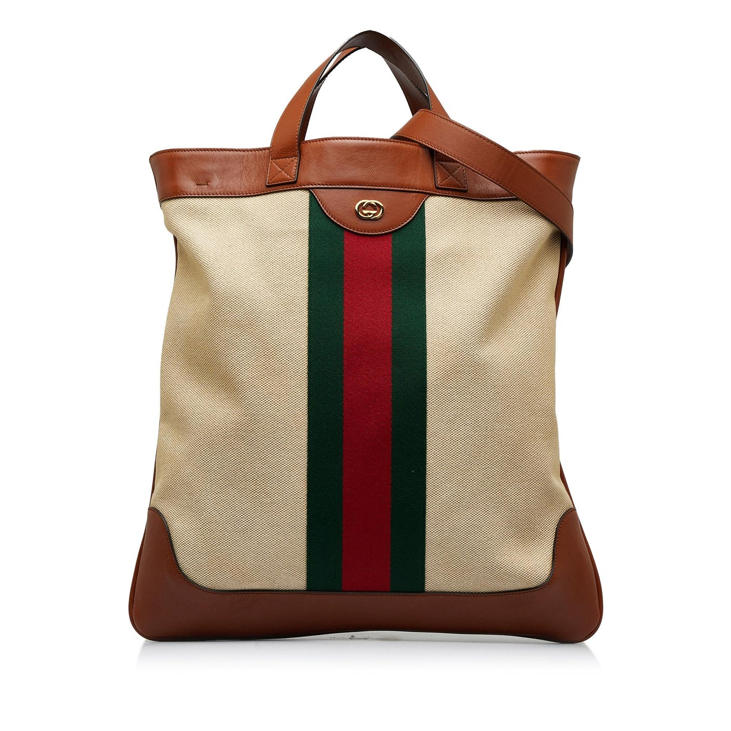 Gucci Web Canvas Satchel (SHG-g41Sc1)